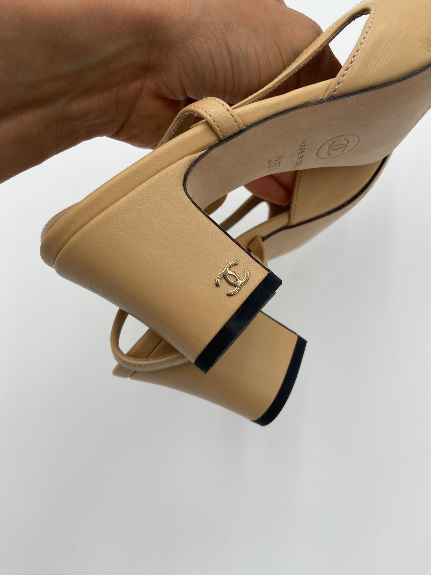 Chanel Slingback Heels size 35.5