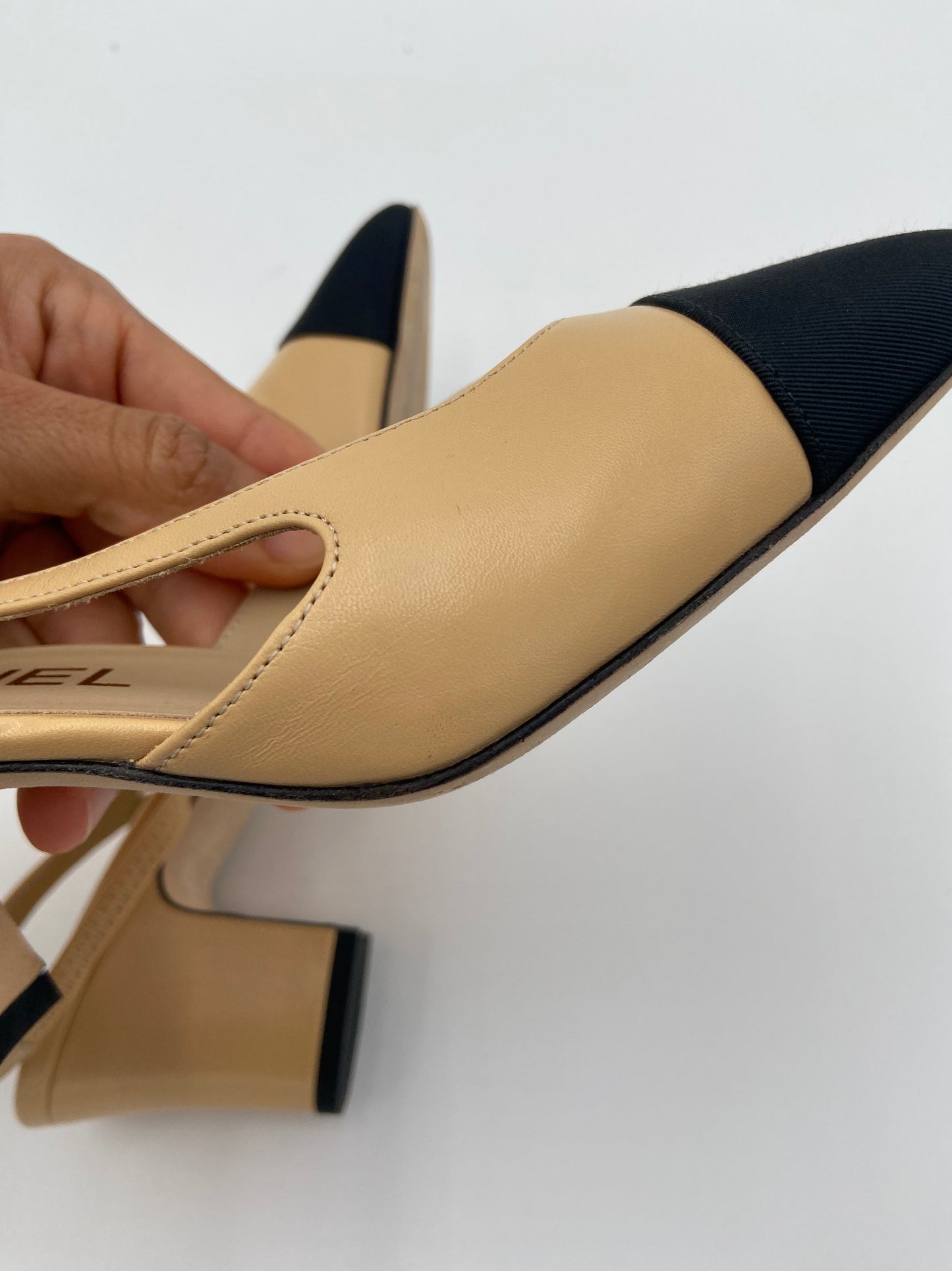 Chanel Slingback Heels size 35.5