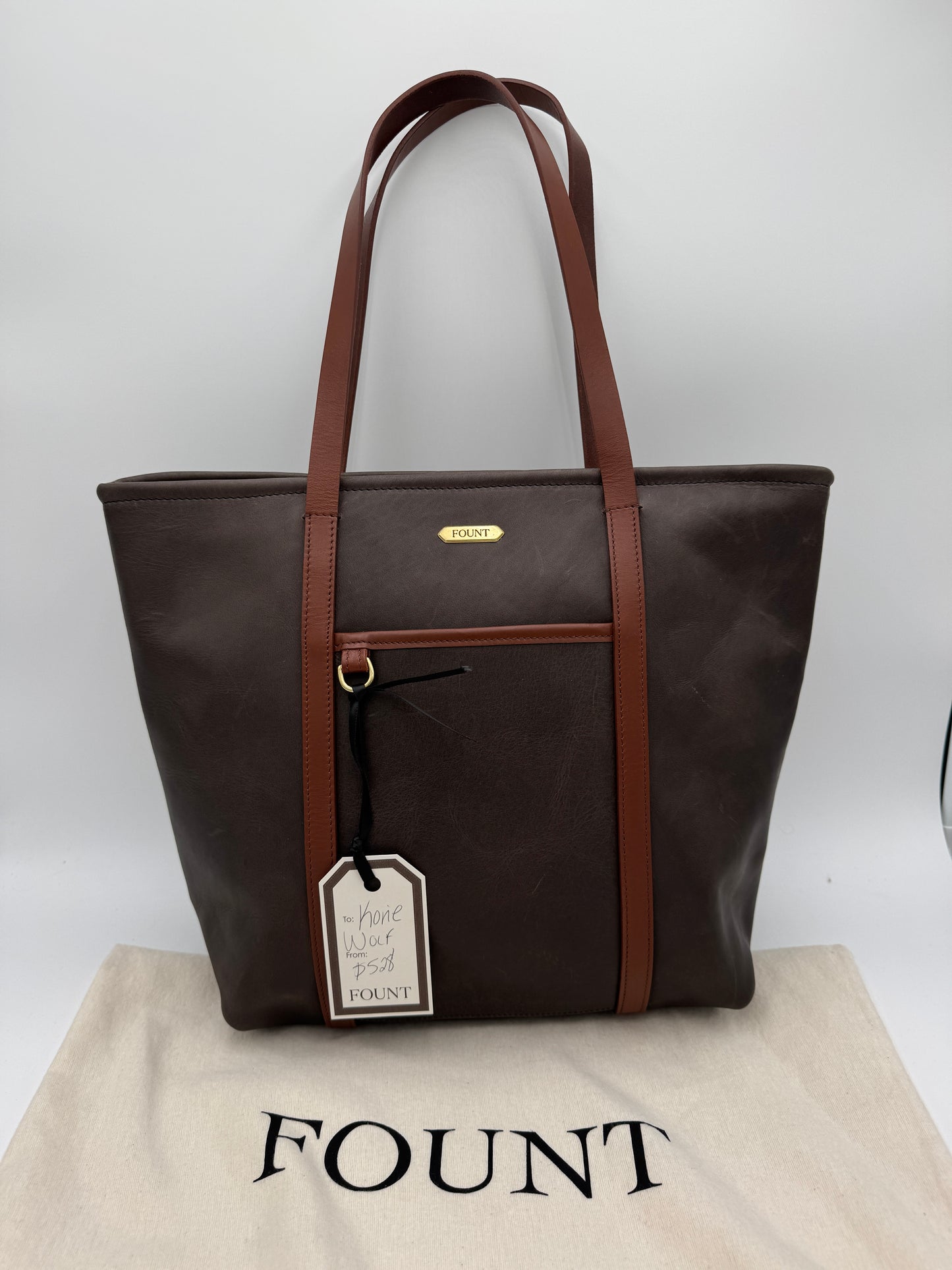 Fount The Korie Tote in Wolf