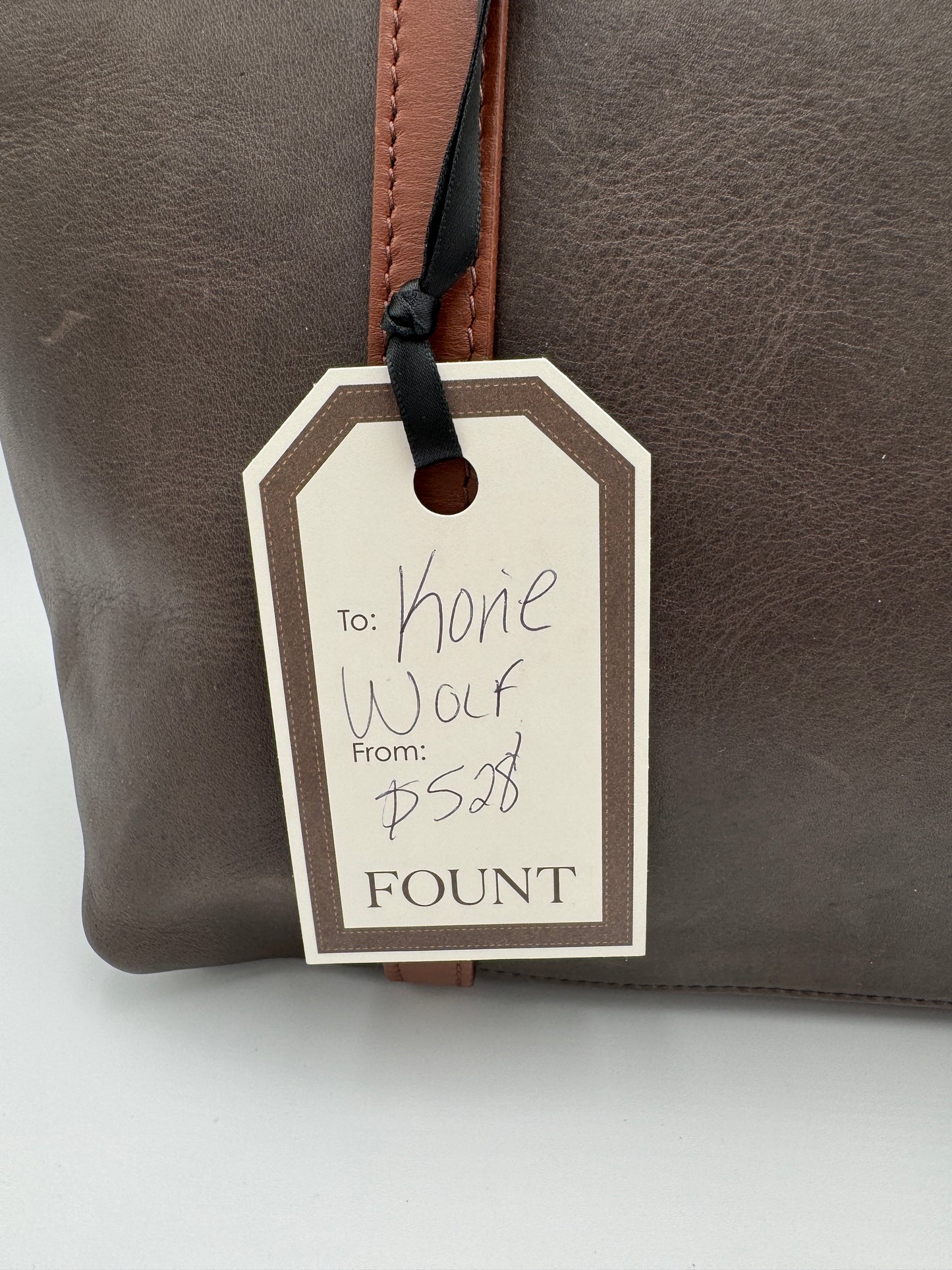 Fount The Korie Tote in Wolf