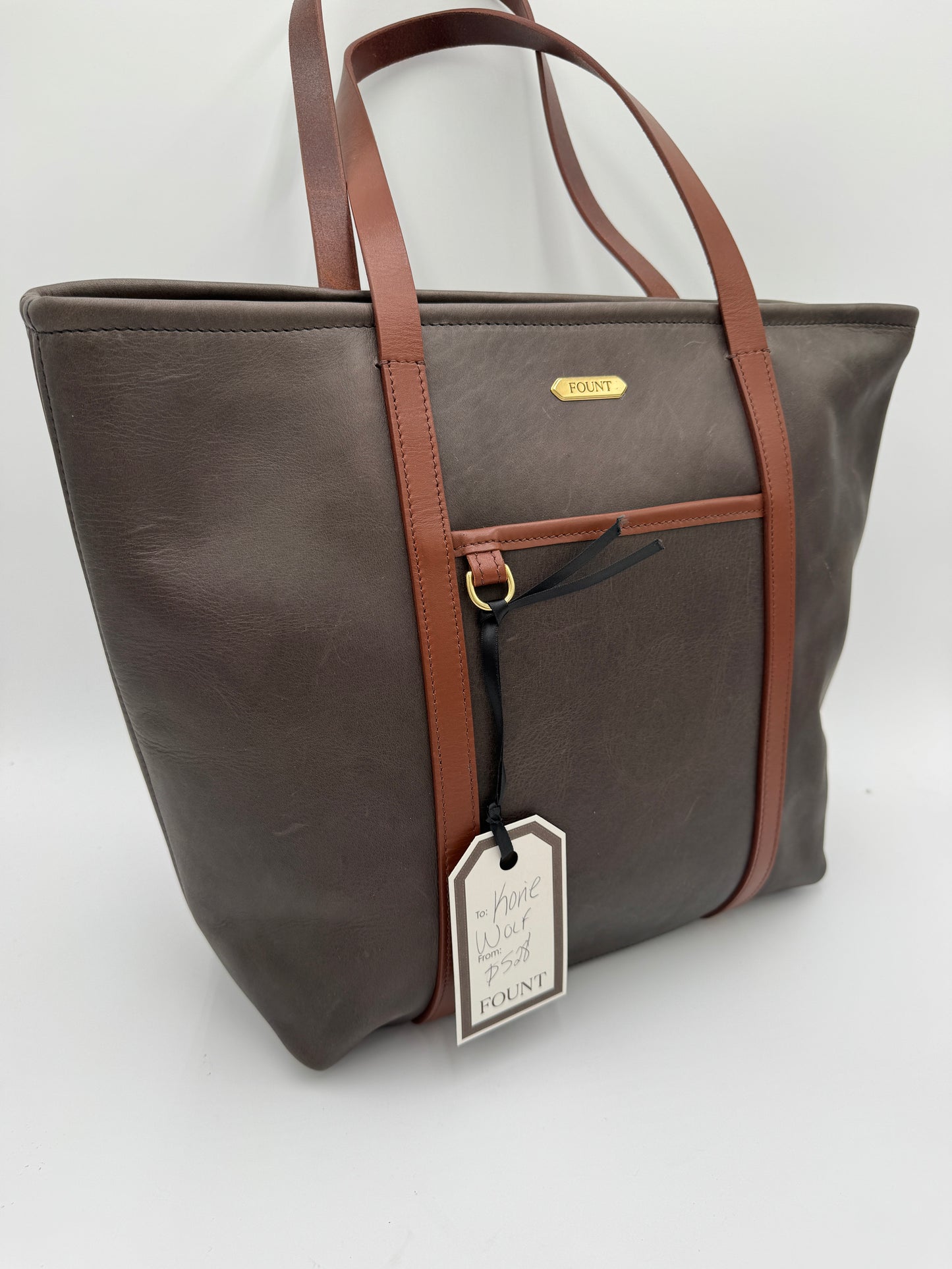 Fount The Korie Tote in Wolf