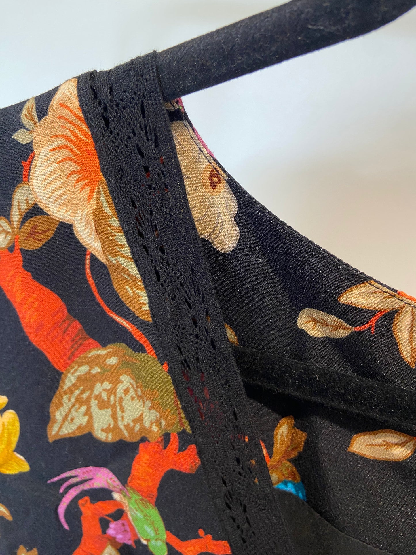 Tuckernuck Dress Irina Maxi in Baroque Black Floral size XXXL