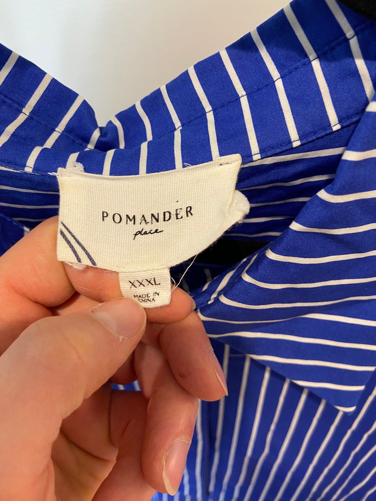 Tuckernuck Pomander Place Baleine Stripe Reina Dress size XXXL