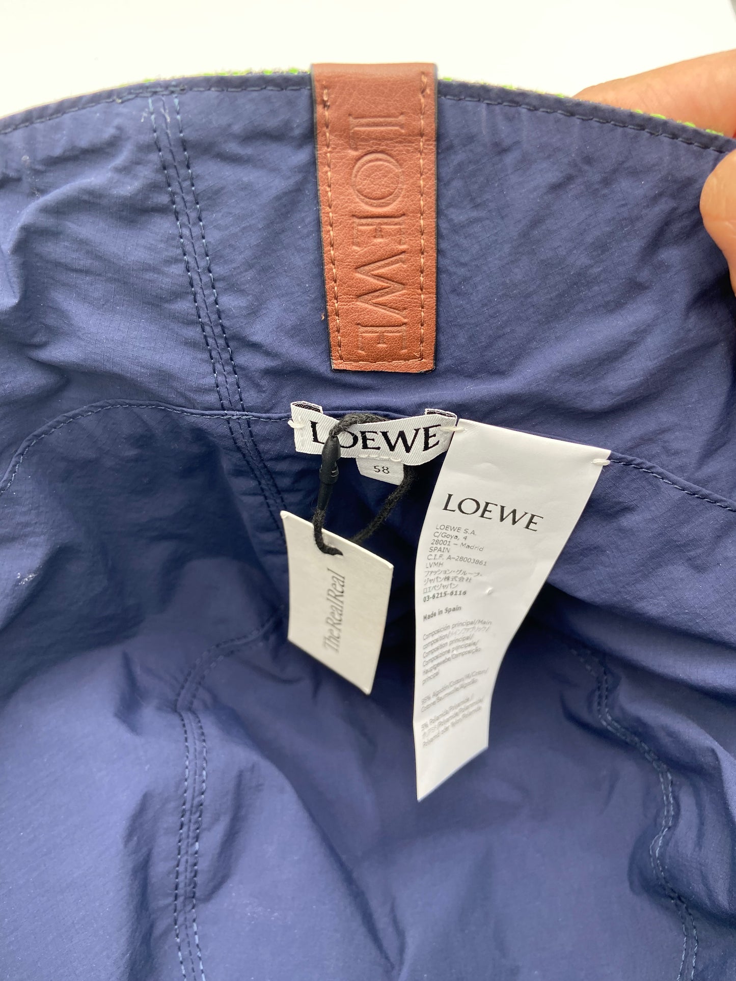 Loewe Reversible All Over Anagram Bucket Hat size 58