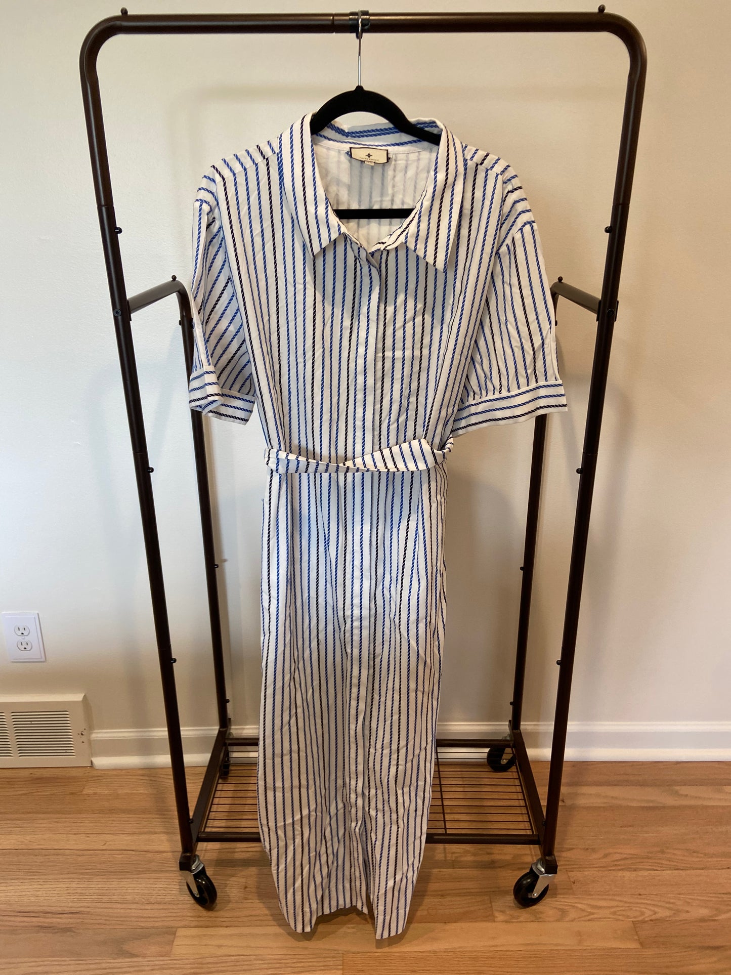 Tuckernuck High Tide Jacquard Stripe Arie Dress size XXXL