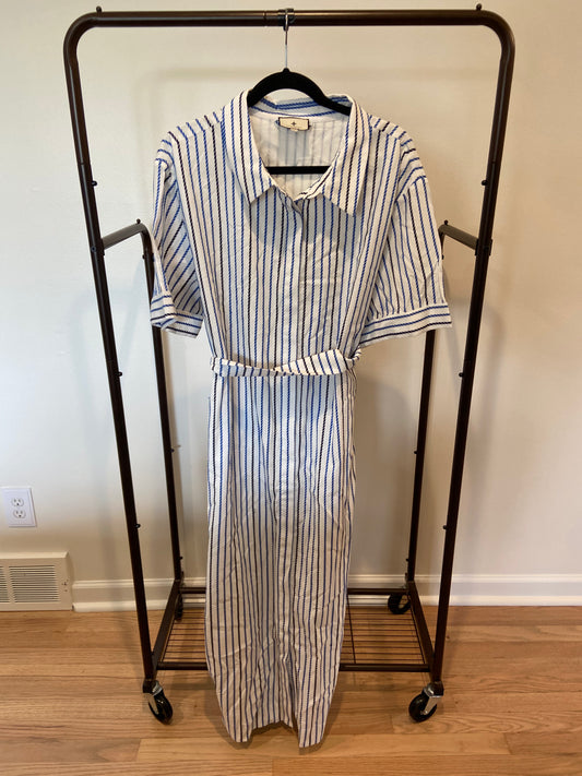 Tuckernuck High Tide Jacquard Stripe Arie Dress size XXXL