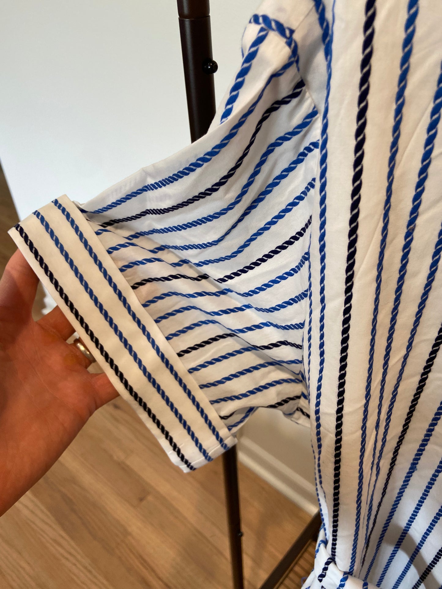 Tuckernuck High Tide Jacquard Stripe Arie Dress size XXXL