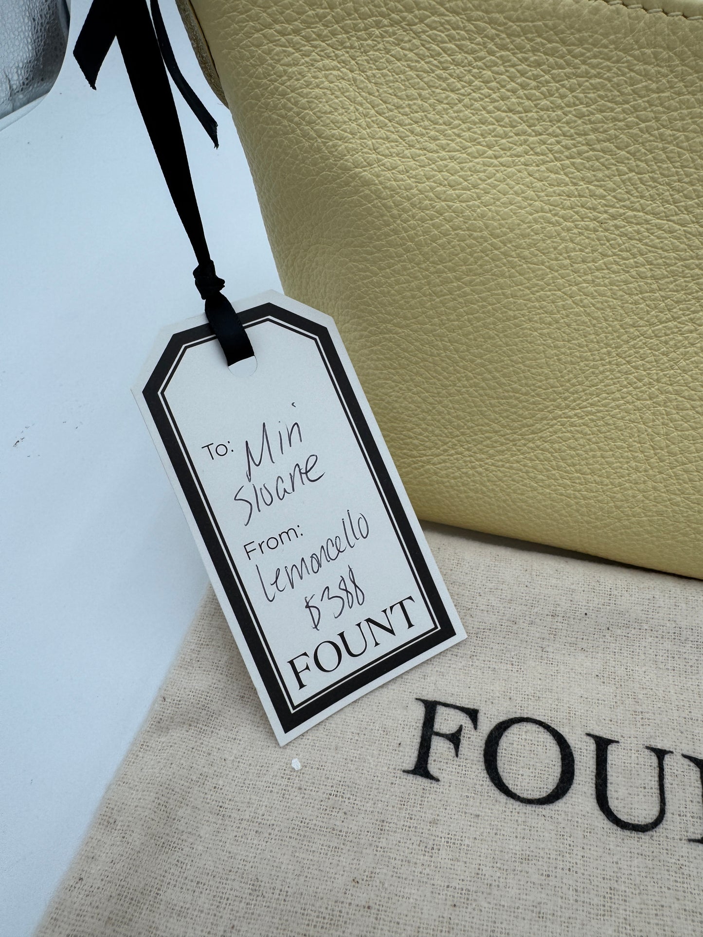 Fount The Mini Sloane in Lemoncello