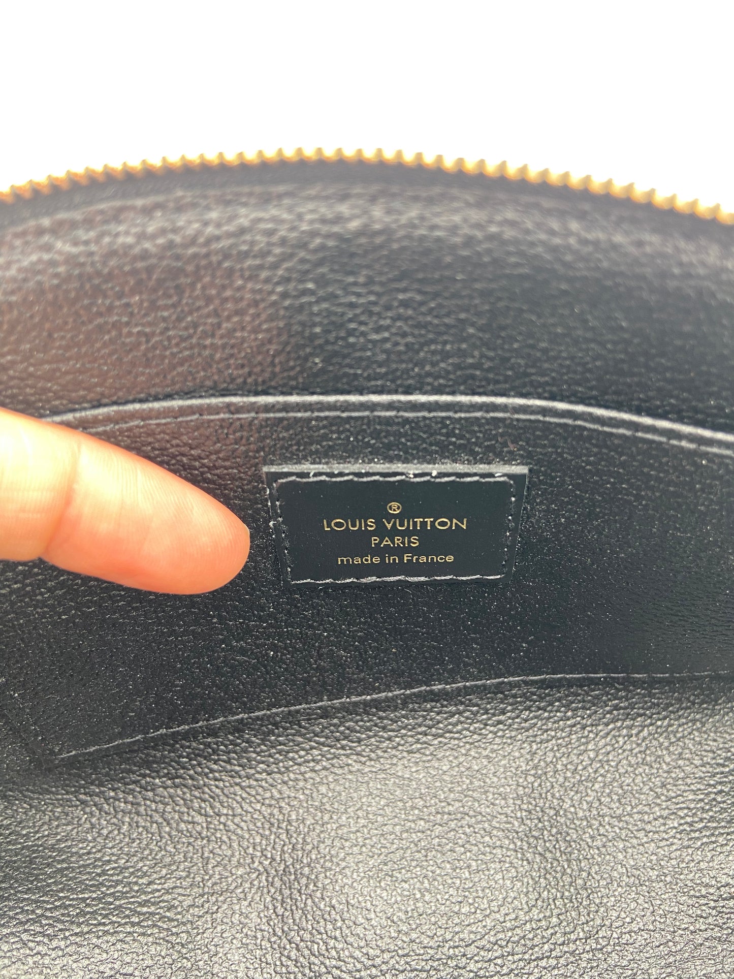 Louis Vuitton Jacquard Since 1854 Cosmetic Pouch PM Grey
