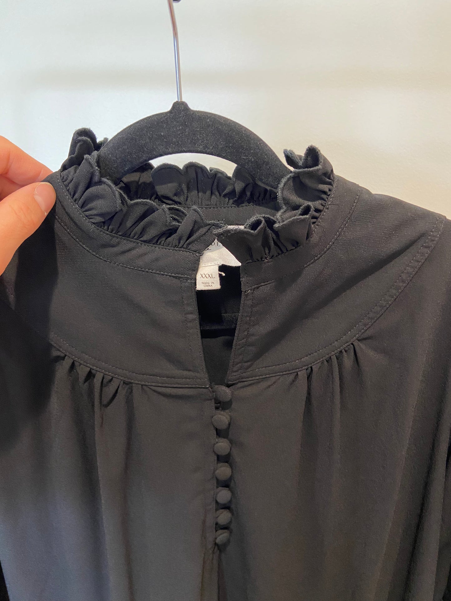 Pomander Place Black Selena Maxi Dress size XXXL