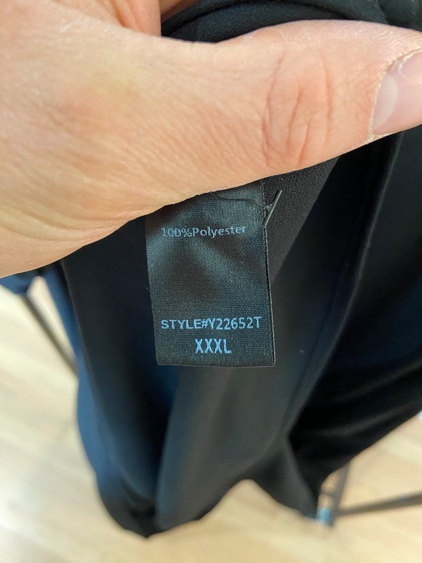 Pomander Place Black Selena Maxi Dress size XXXL