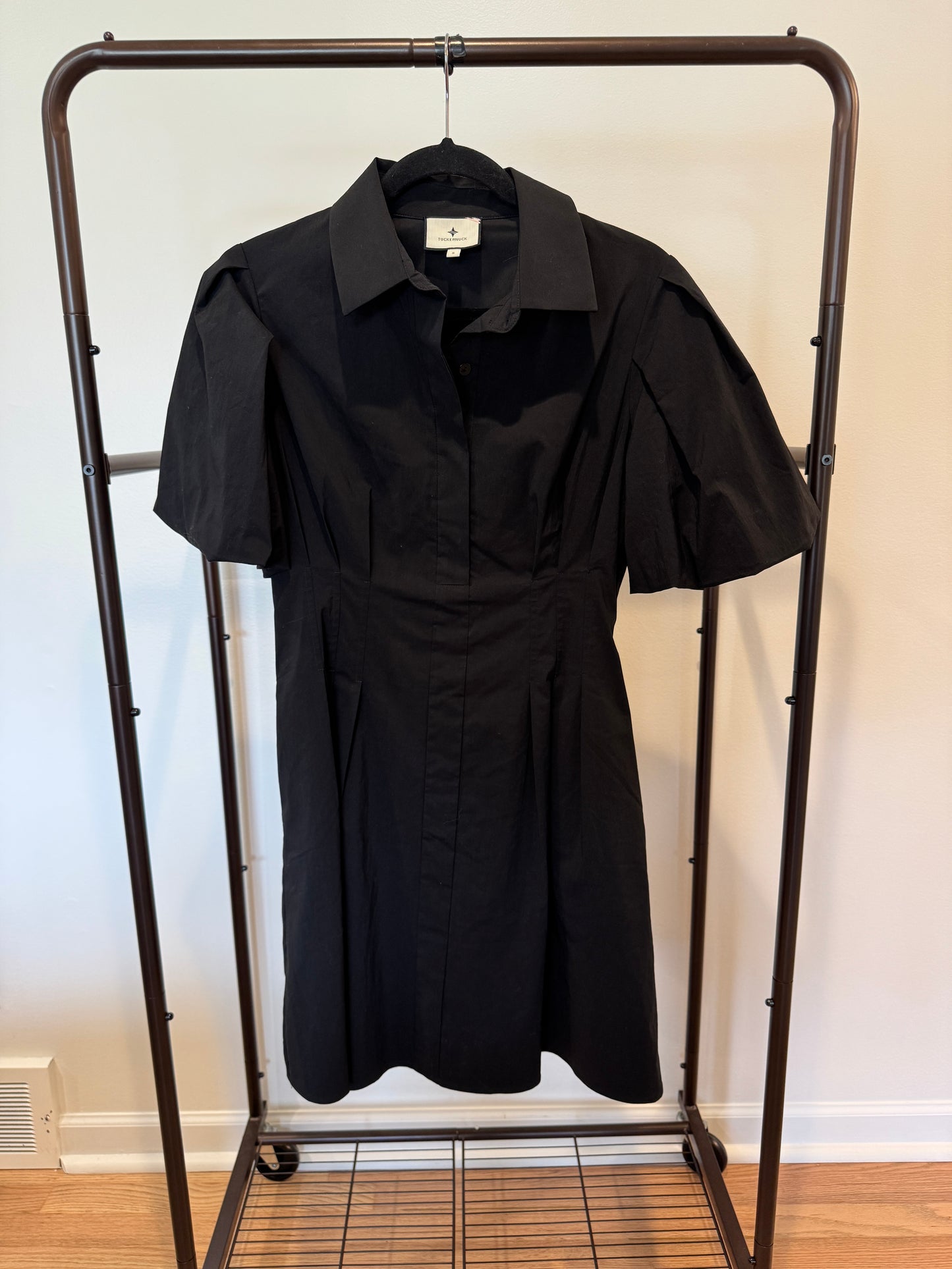 Tuckernuck Black Mini Delaney Dress size S