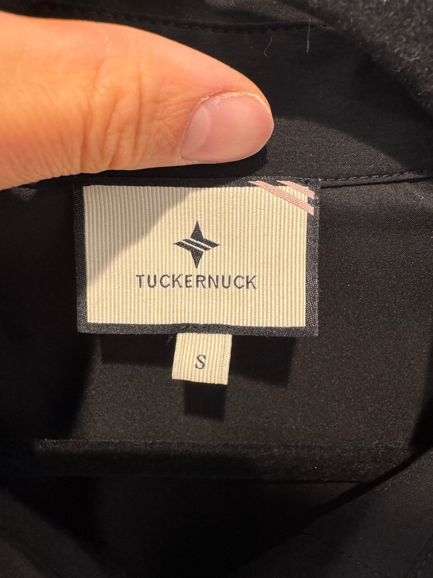 Tuckernuck Black Mini Delaney Dress size S