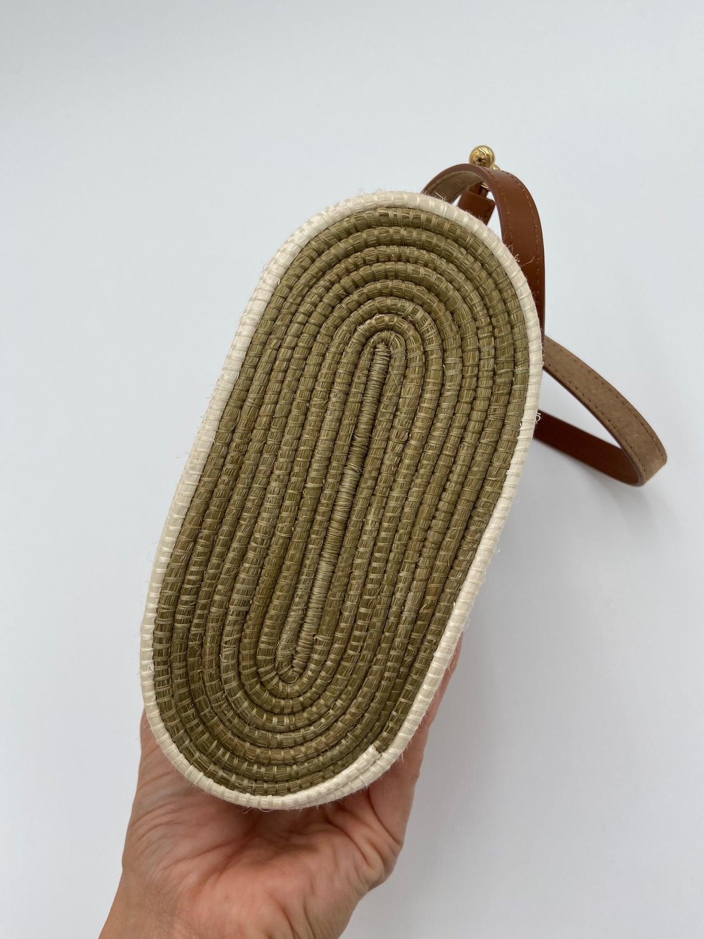 Cesta Sahara Suede Crossbody Bag