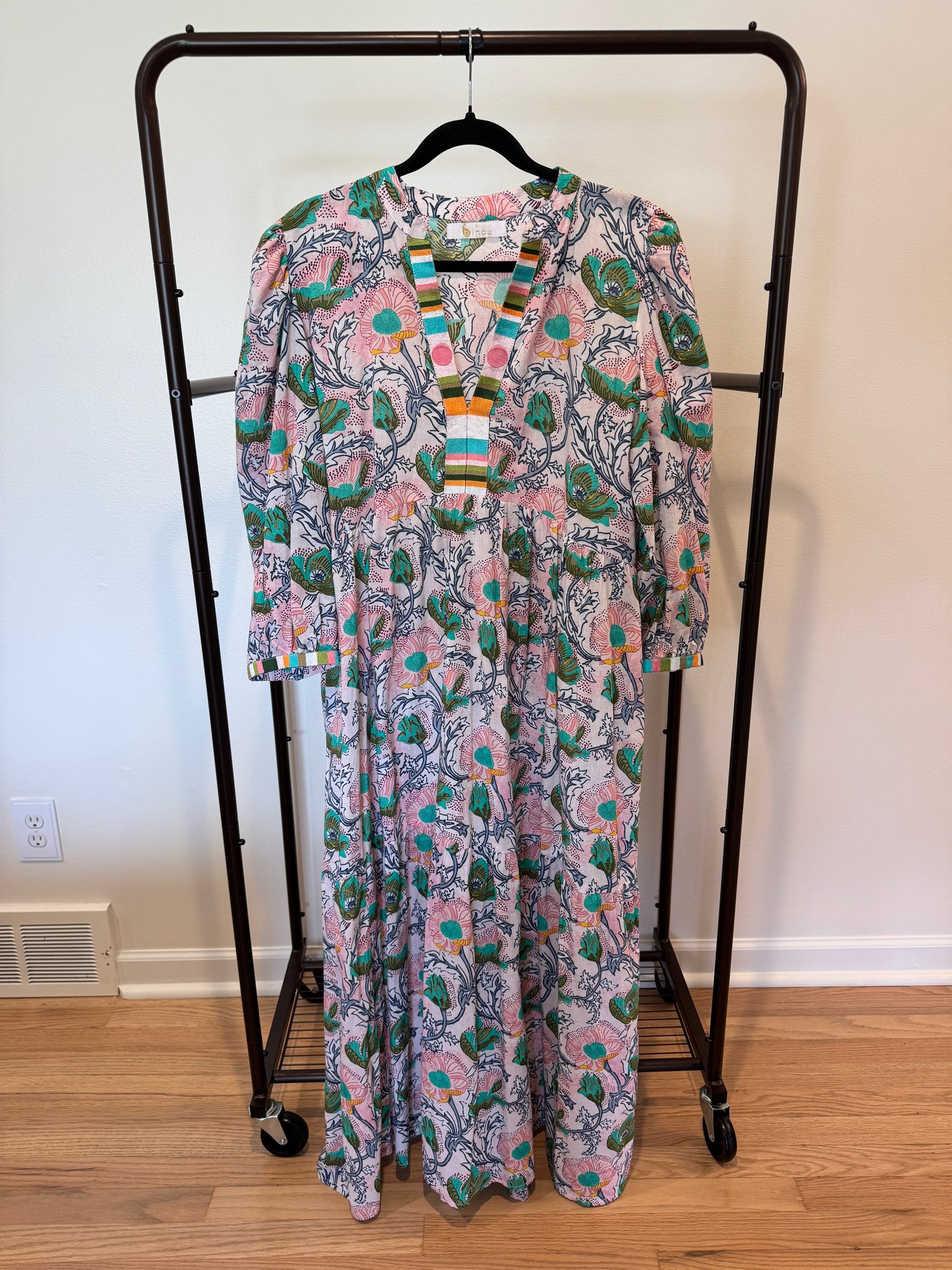 Bindu Floral Maxi Dress size L
