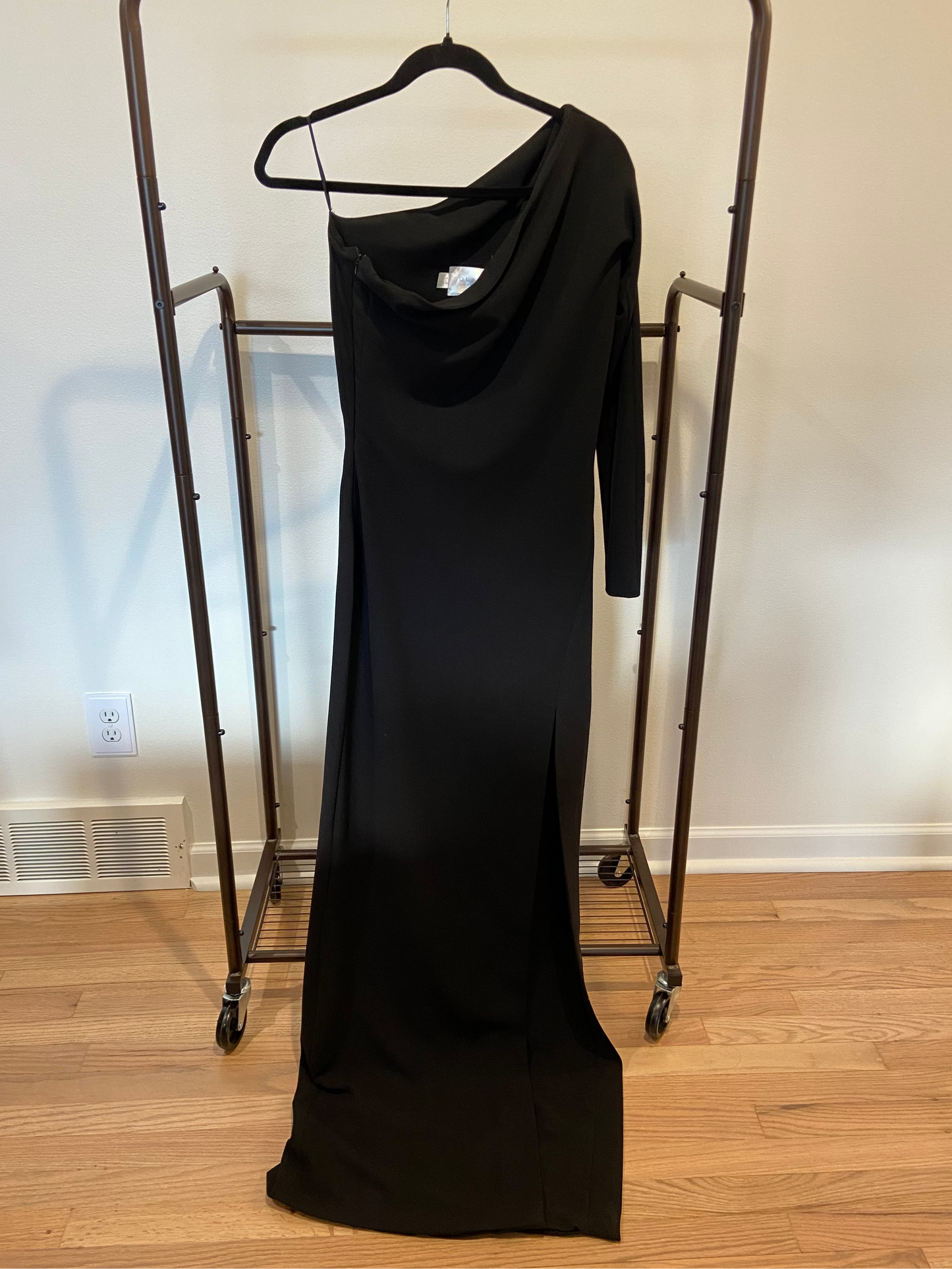 Solace London Nadia One Shoulder Maxi Dress size 6