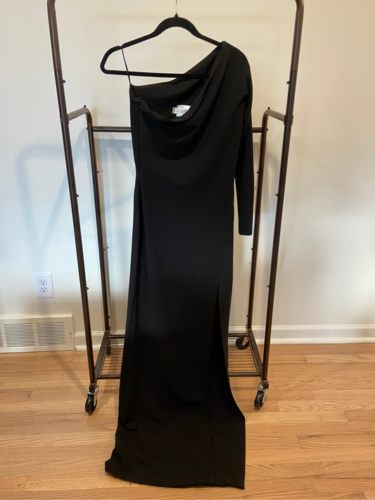 Solace London Nadia One Shoulder Maxi Dress size 6