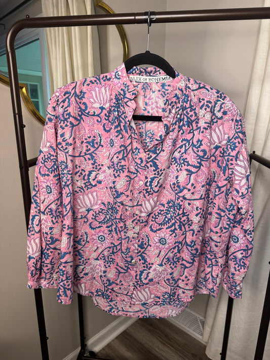 Alix of Bohemia Kiki Jaipur Blouse ONLY SIZE