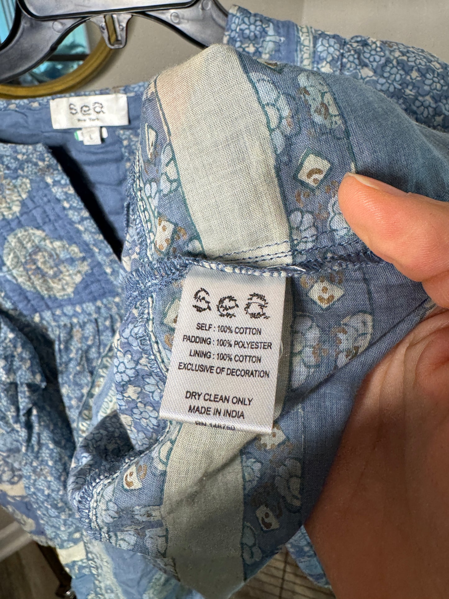 Sea New York Margo Quilted Top size L