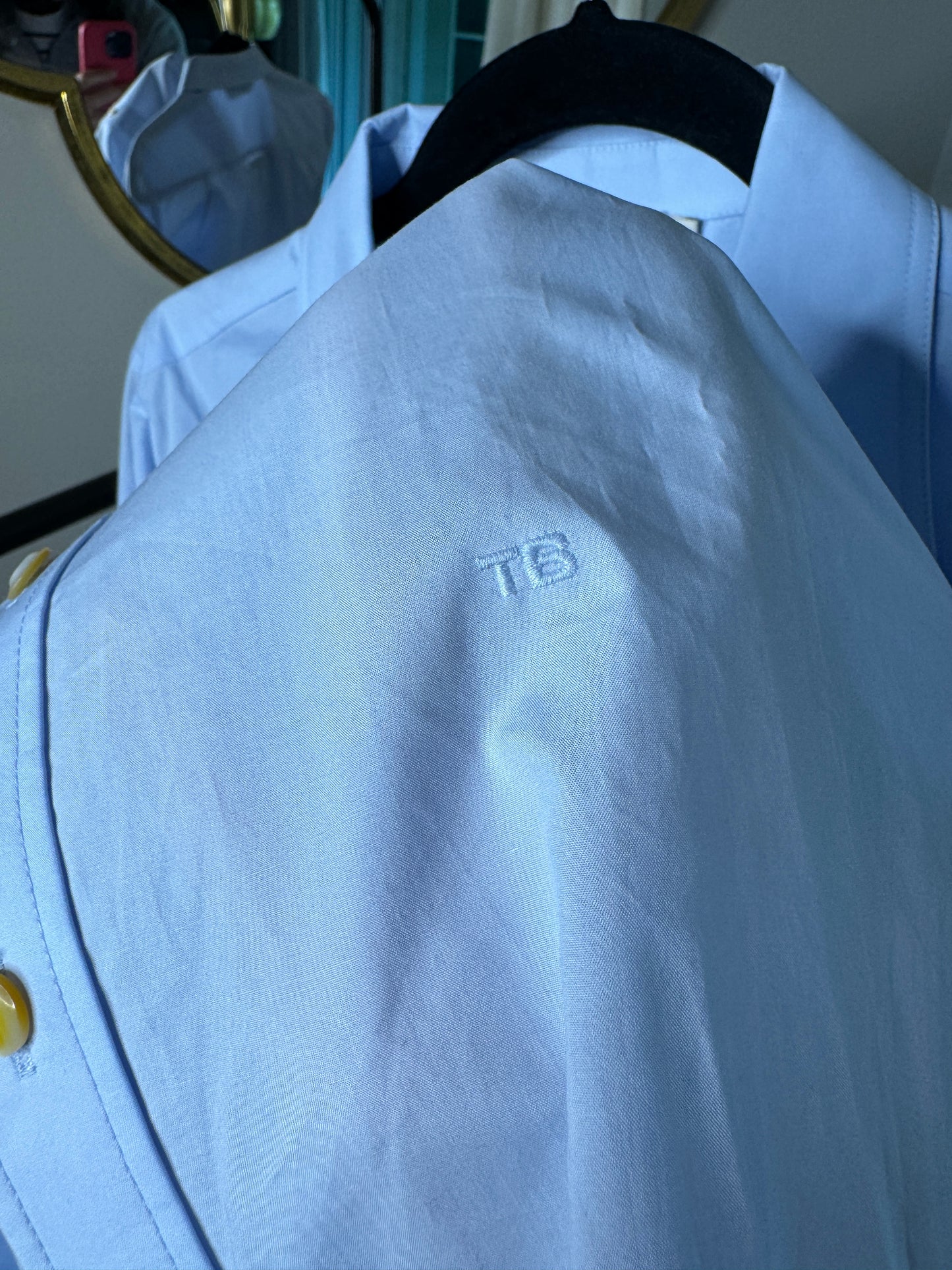 Tory Burch Cotton Poplin Shirt size 6