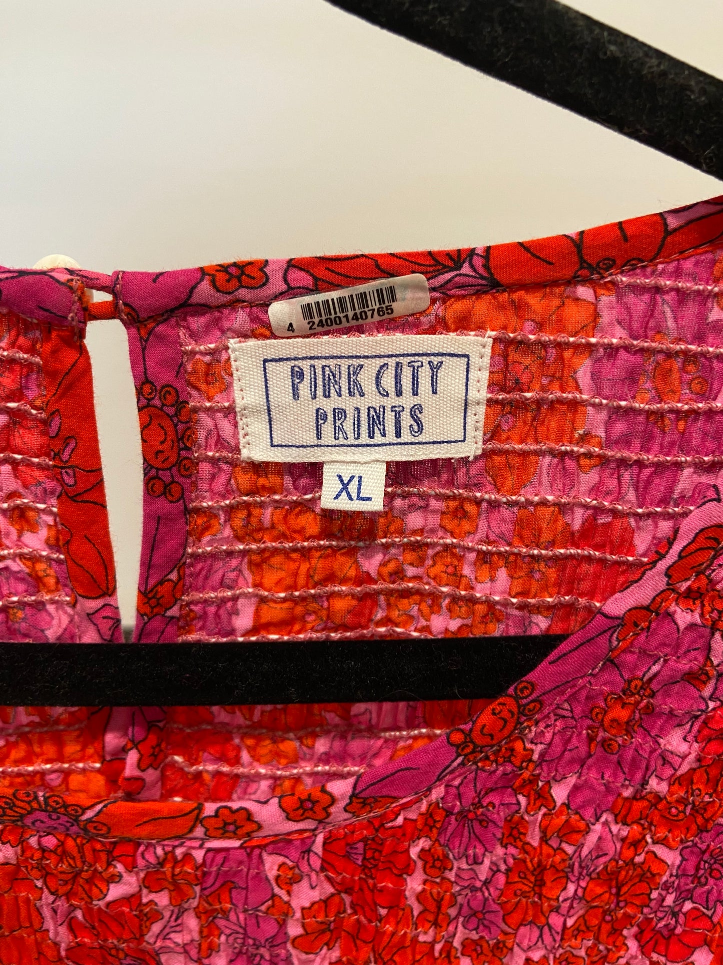 Pink City Prints Isabel Dress size XL