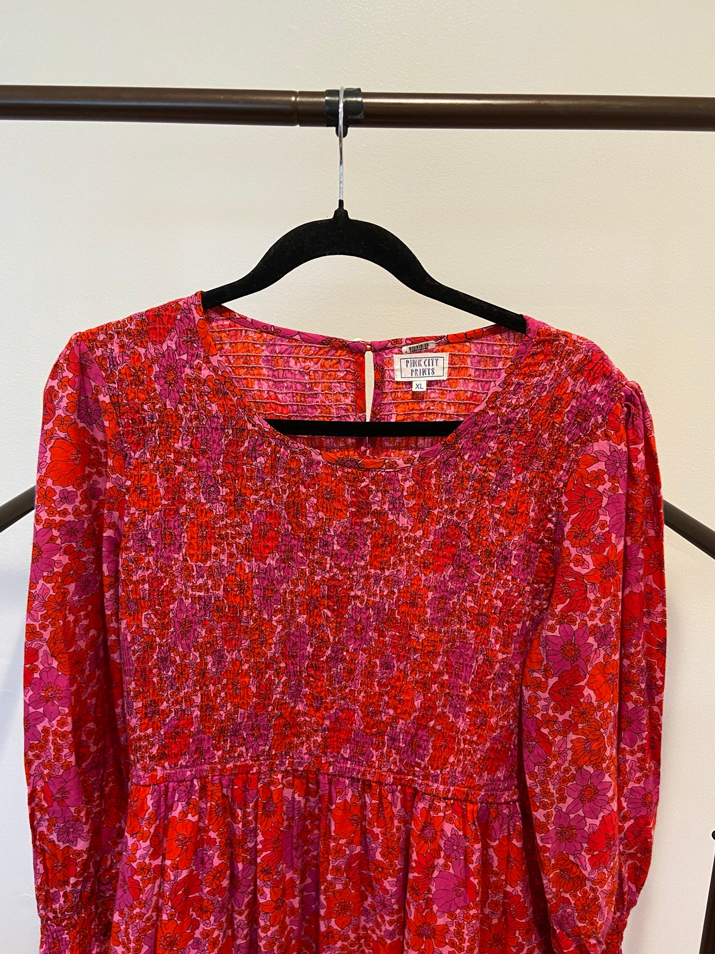 Pink City Prints Isabel Dress size XL