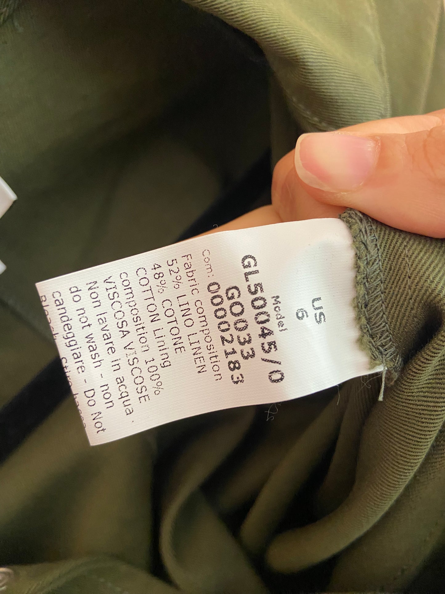 G. Label by Goop Agustina Flight Utility Romper size 6