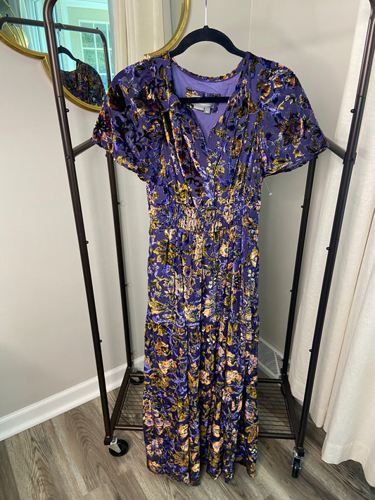 Anthropologie Velvet Somerset Dress size XS