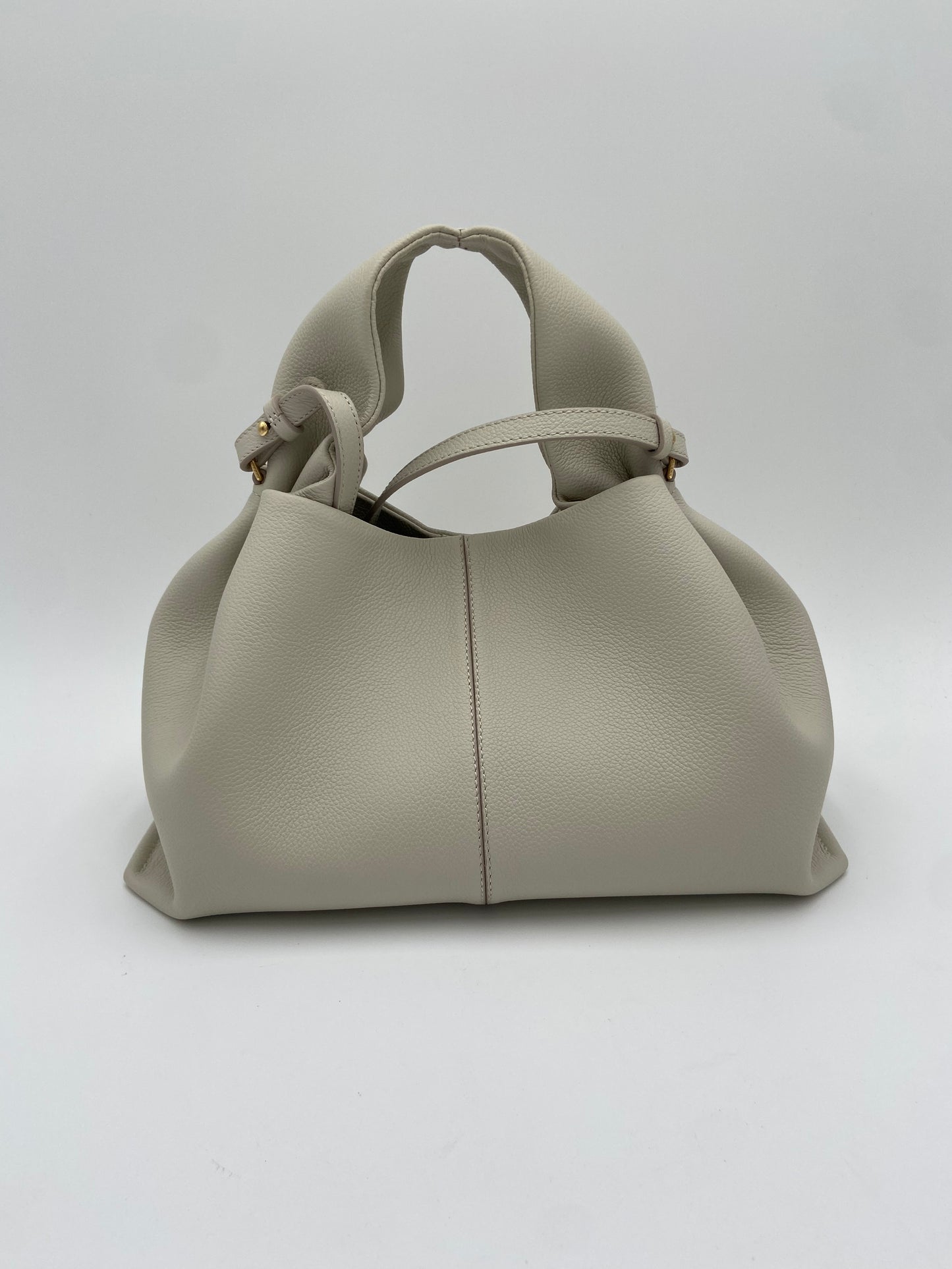 Polene Numéro Neuf Edition Textured Chalk Bag