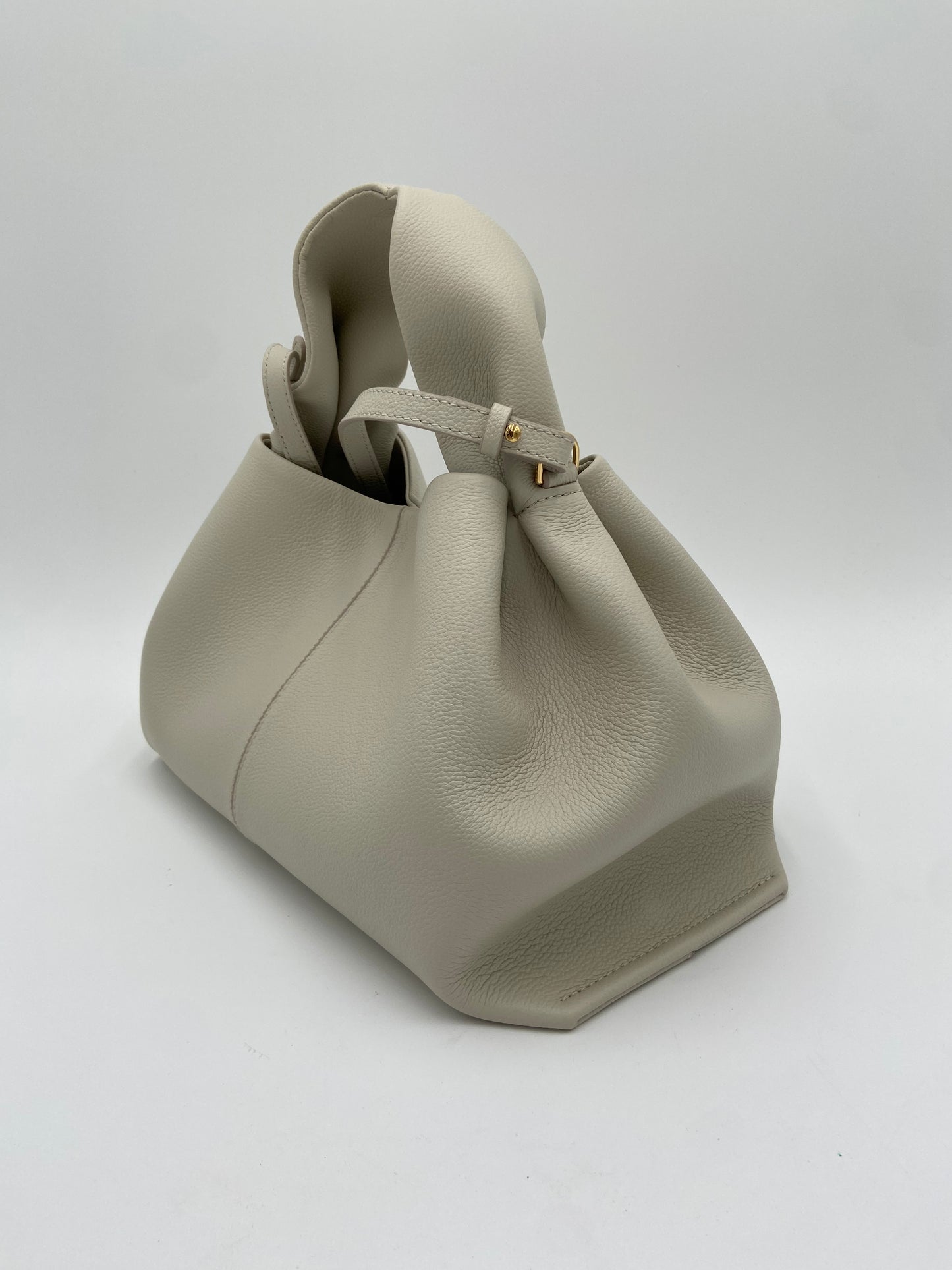 Polene Numéro Neuf Edition Textured Chalk Bag