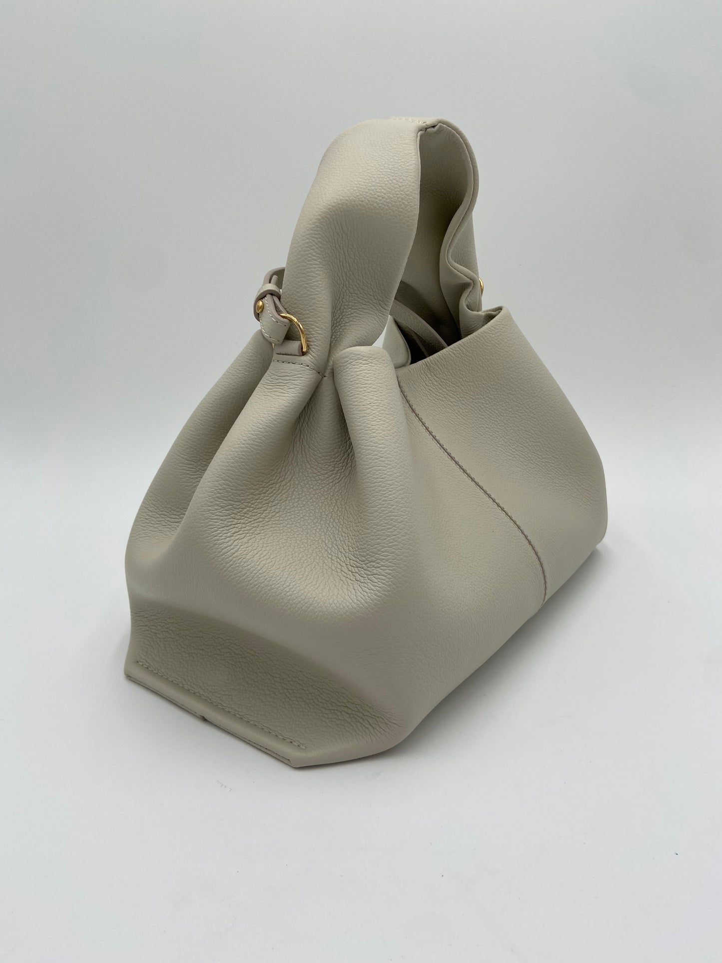 Polene Numéro Neuf Edition Textured Chalk Bag