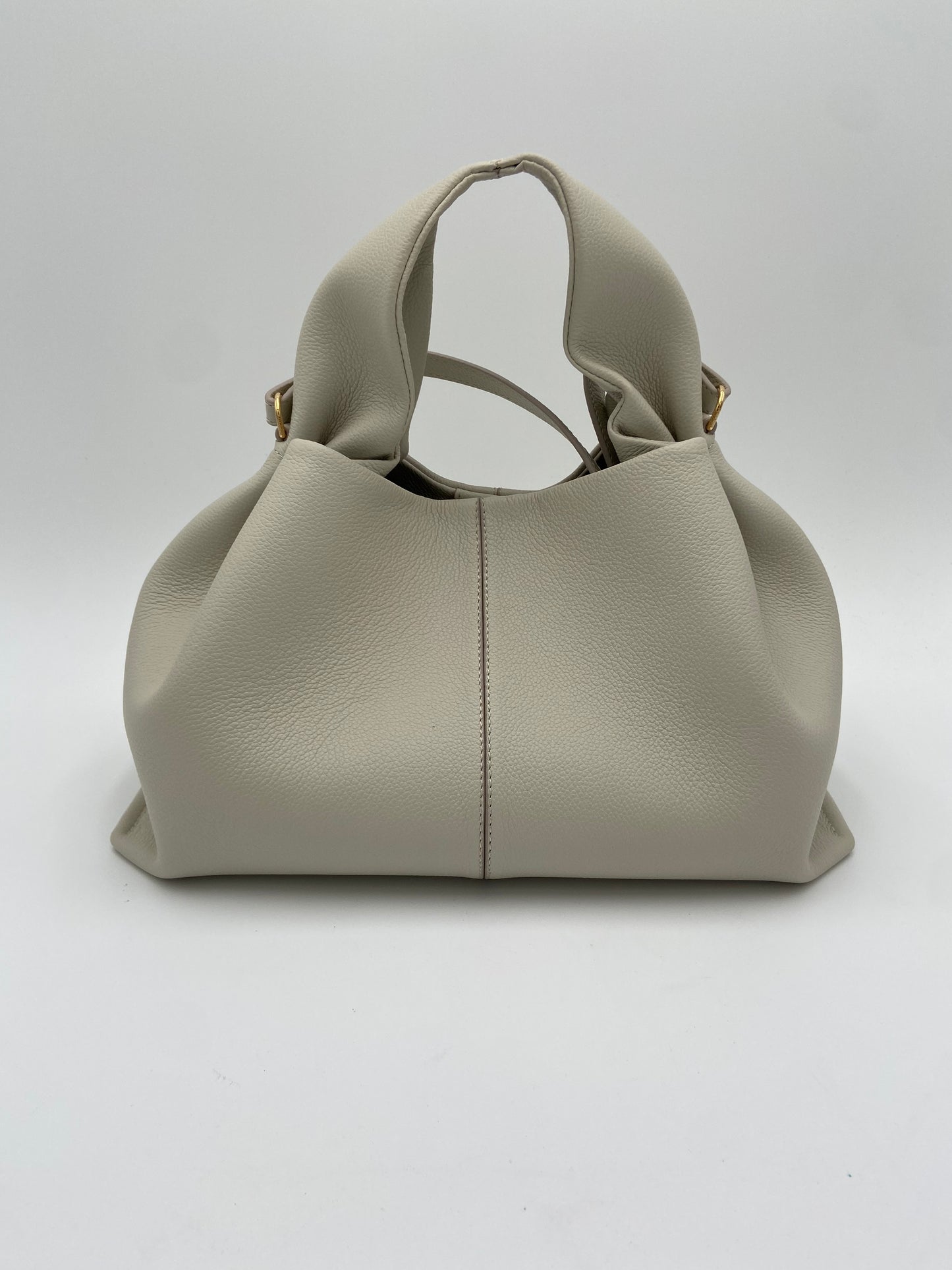 Polene Numéro Neuf Edition Textured Chalk Bag