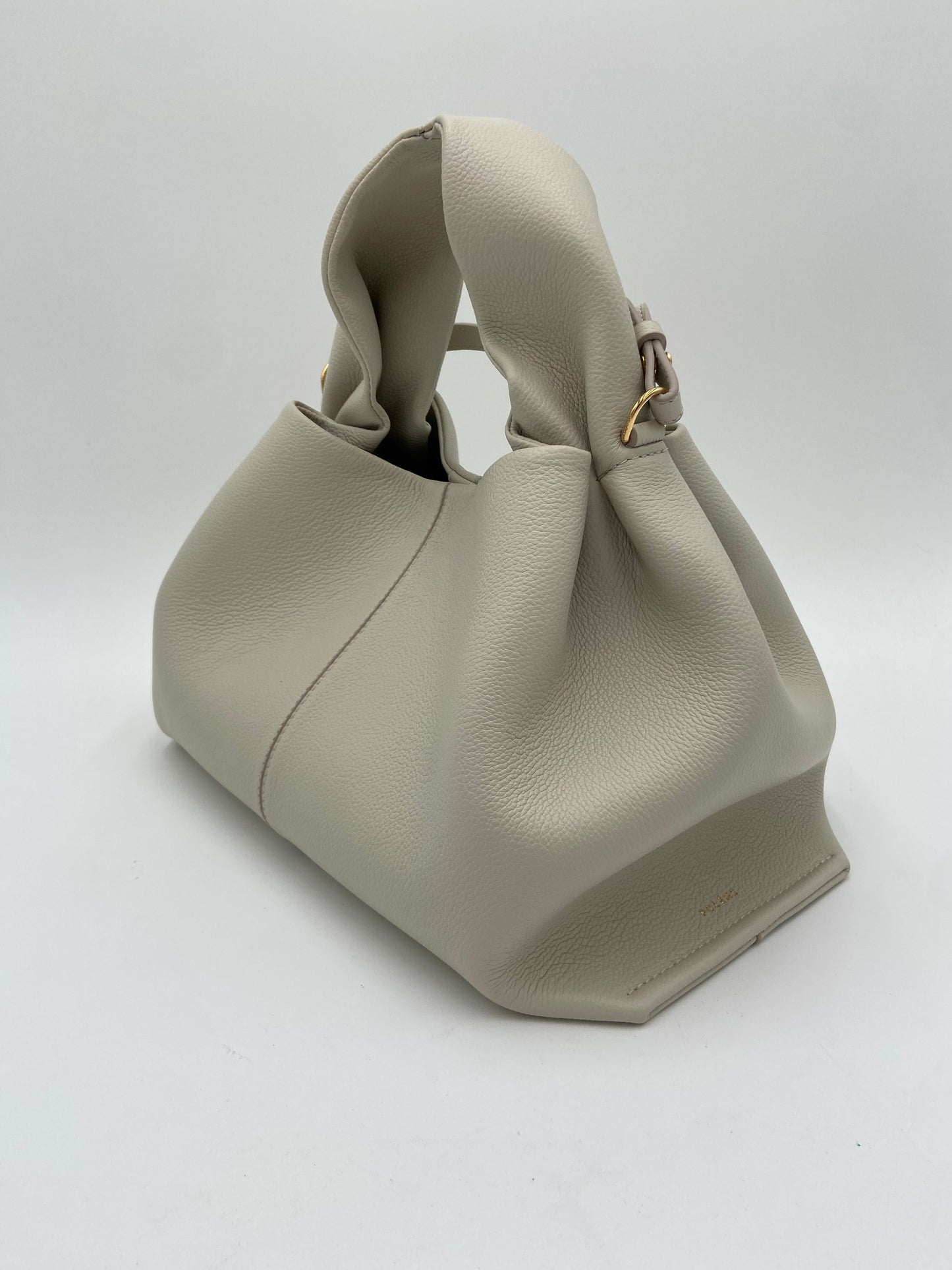 Polene Numéro Neuf Edition Textured Chalk Bag