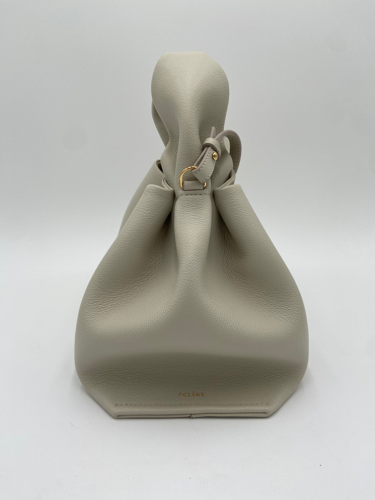Polene Numéro Neuf Edition Textured Chalk Bag