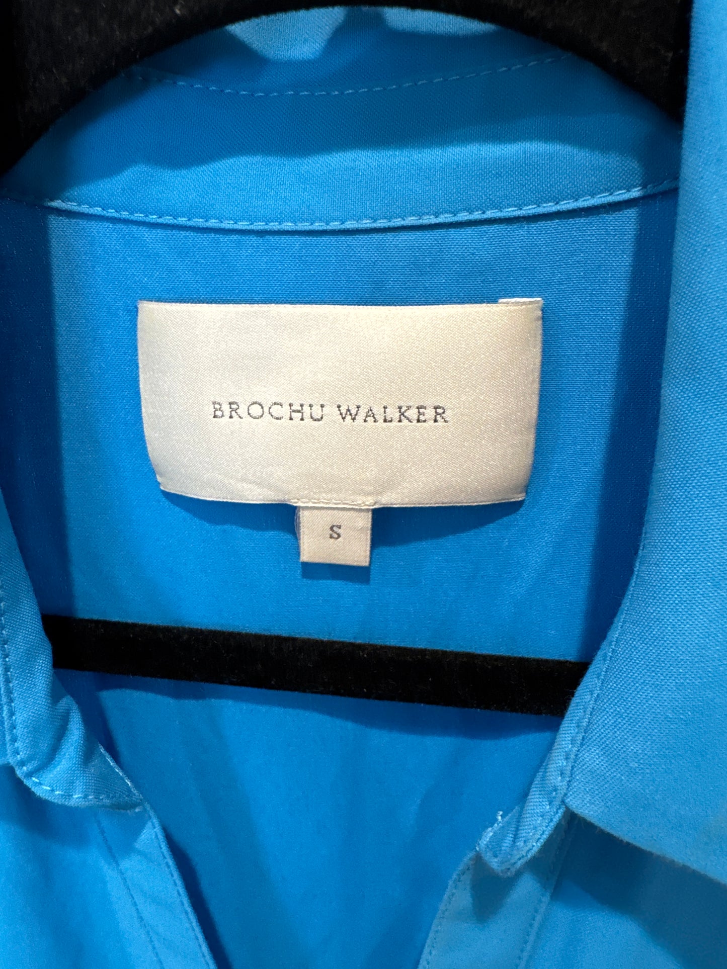 Brochu Walker The Havana Dress in Azure Blue size S