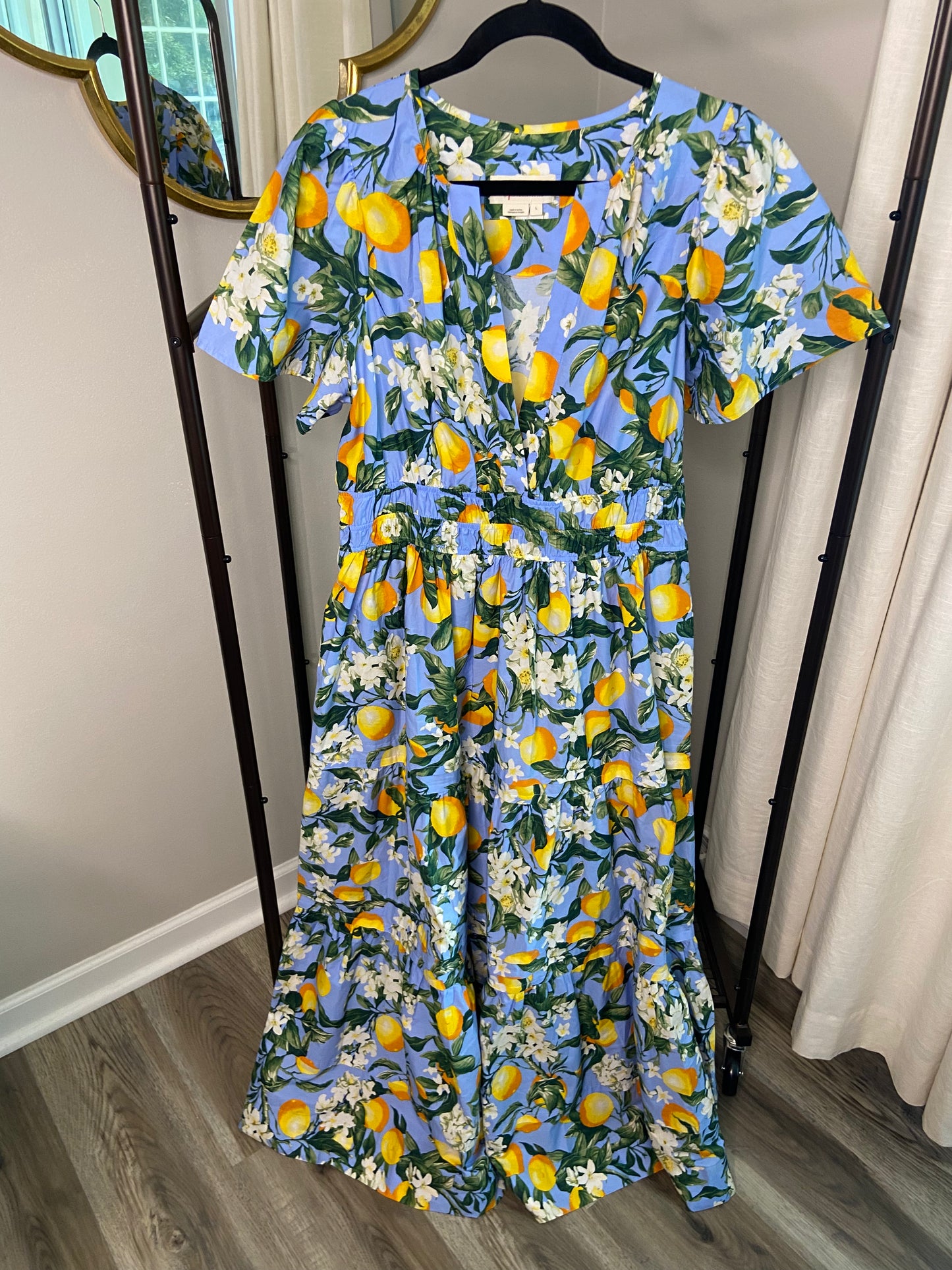 Anthropologie Somerset Maxi Dress size L