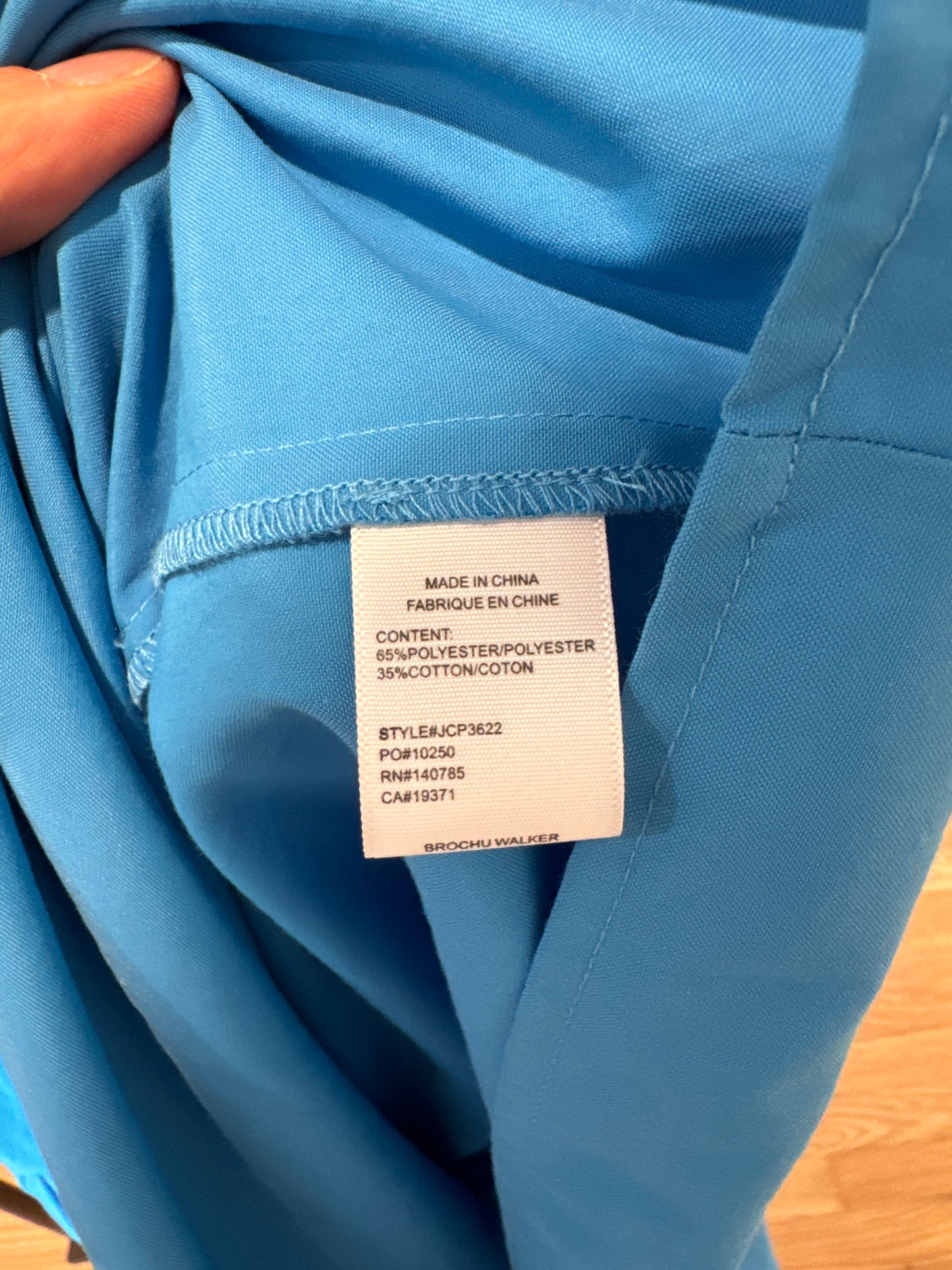 Brochu Walker The Havana Dress in Azure Blue size S
