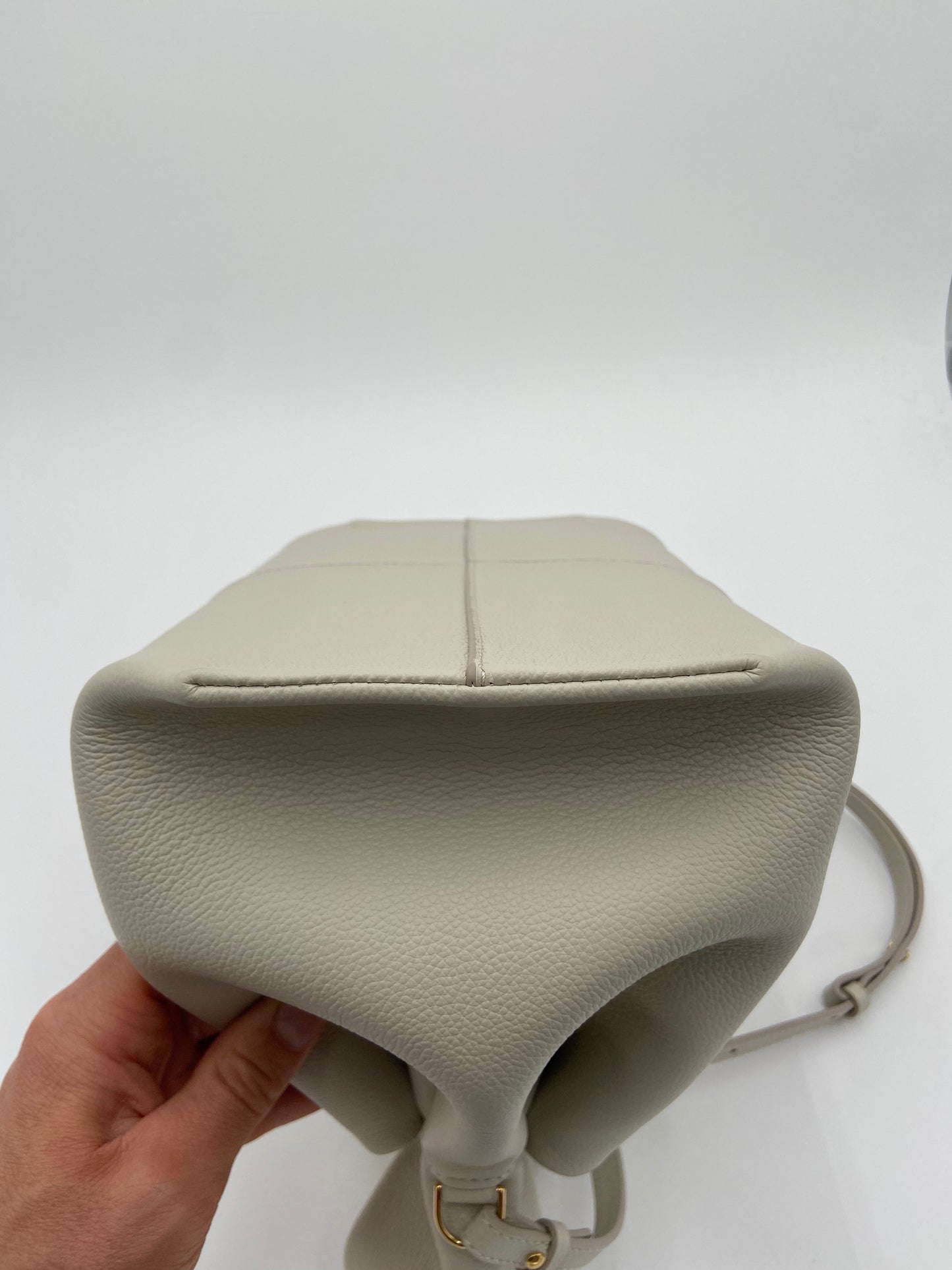 Polene Numéro Neuf Edition Textured Chalk Bag