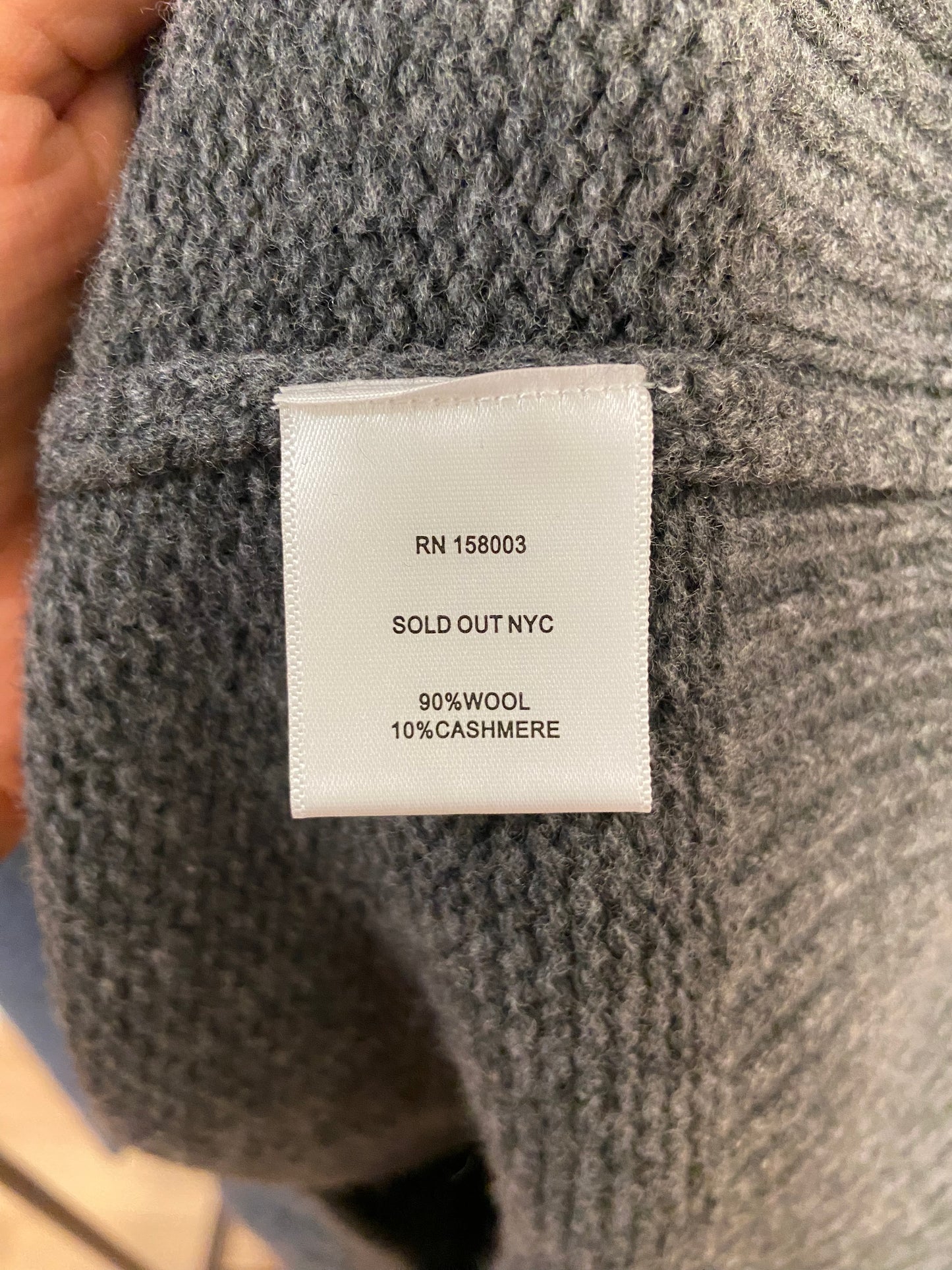 Sold Out NYC The Signature Crew Sweater size XS