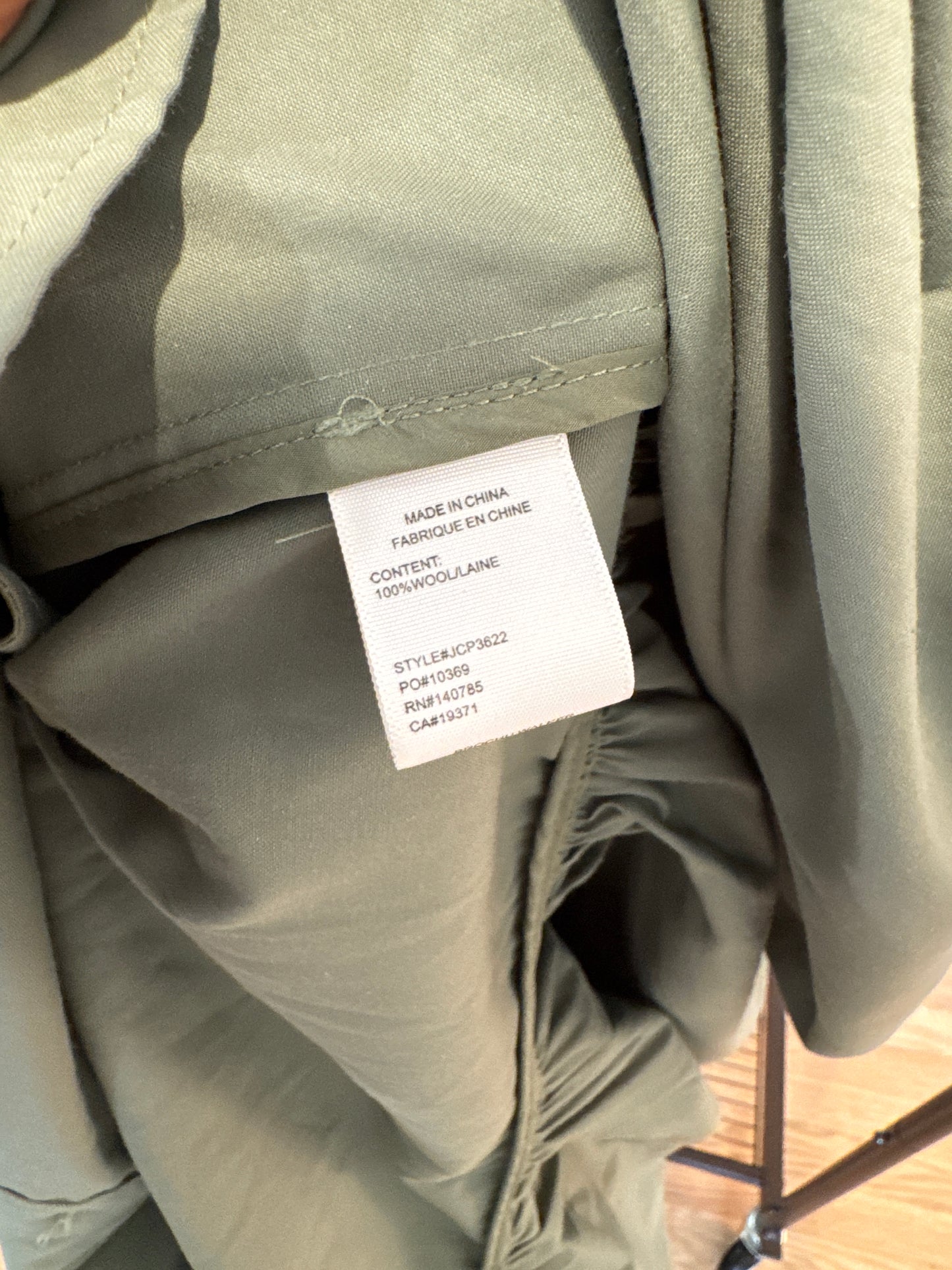 Brochu Walker The Havana Dress in Sage Green size XS