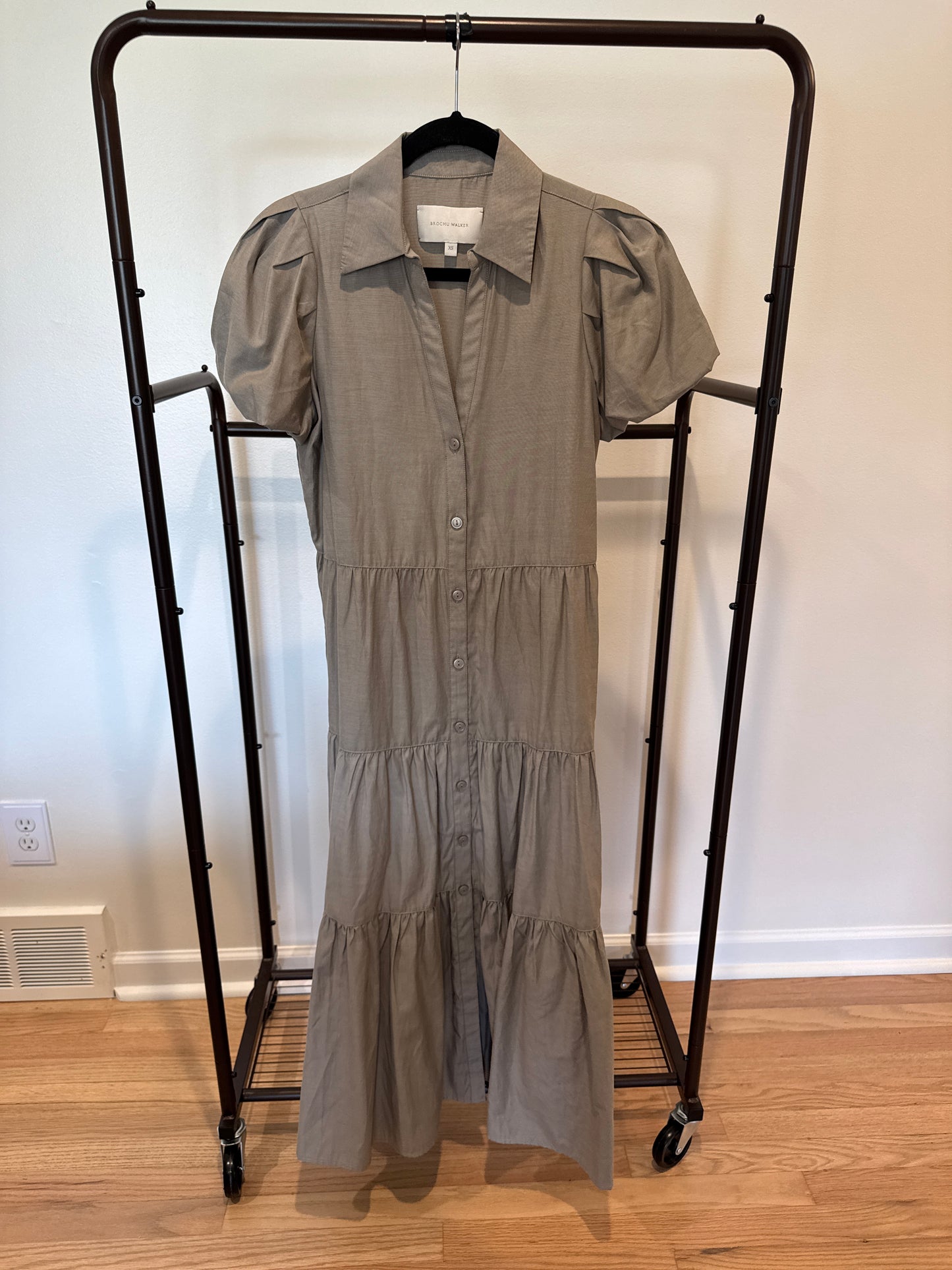 Brochu Walker Havana Midi Dress in Terra size XS