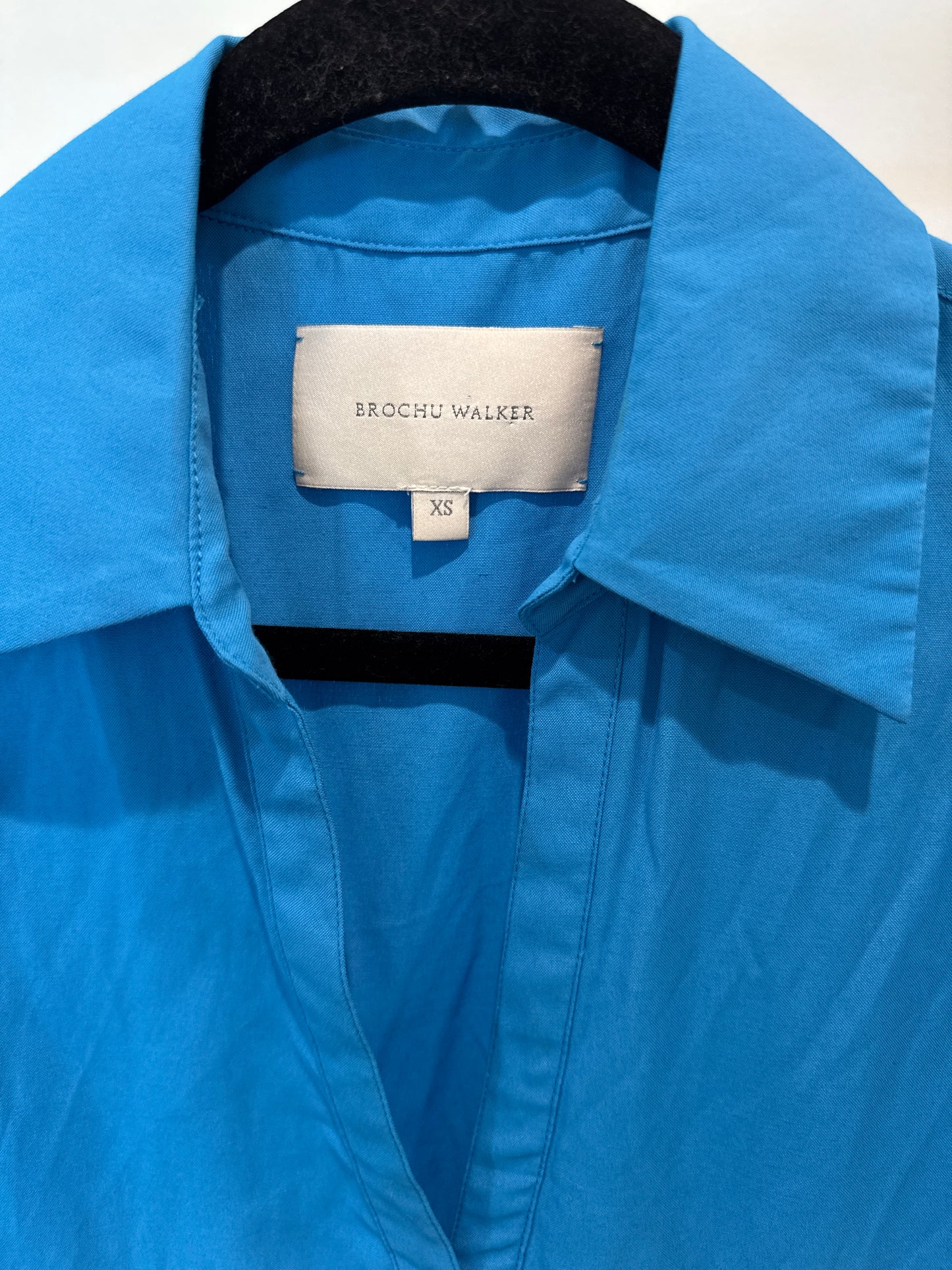Brochu Walker The Havana Dress in Azure Blue size XS