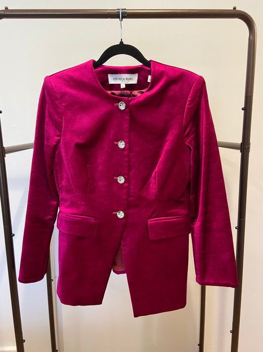 Veronica Beard Cencia Velvet Jacket size 6