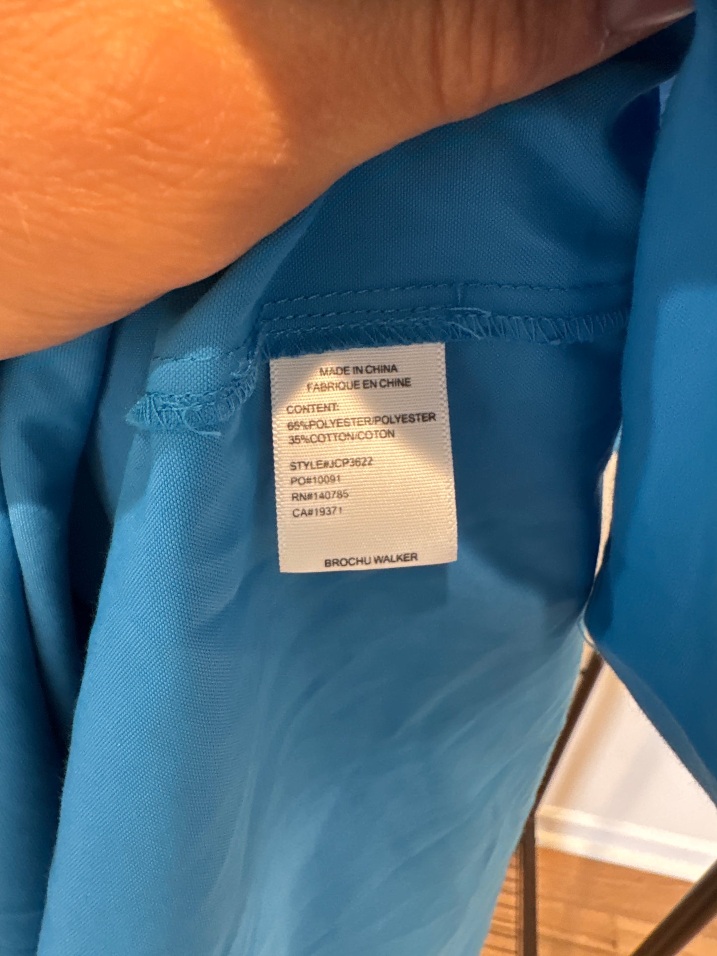 Brochu Walker The Havana Dress in Azure Blue size XS