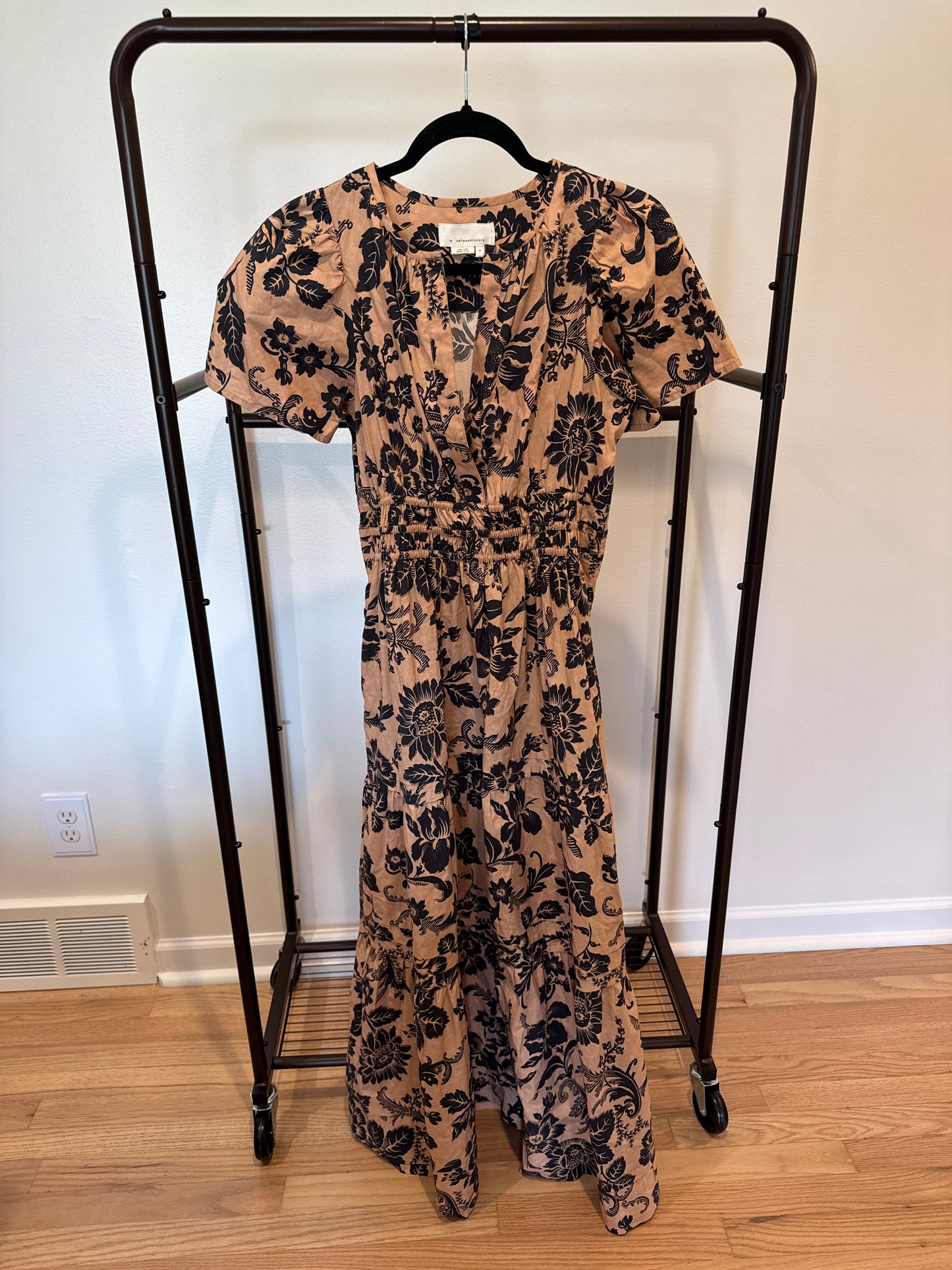 Anthropologie Floral Somerset Dress size S