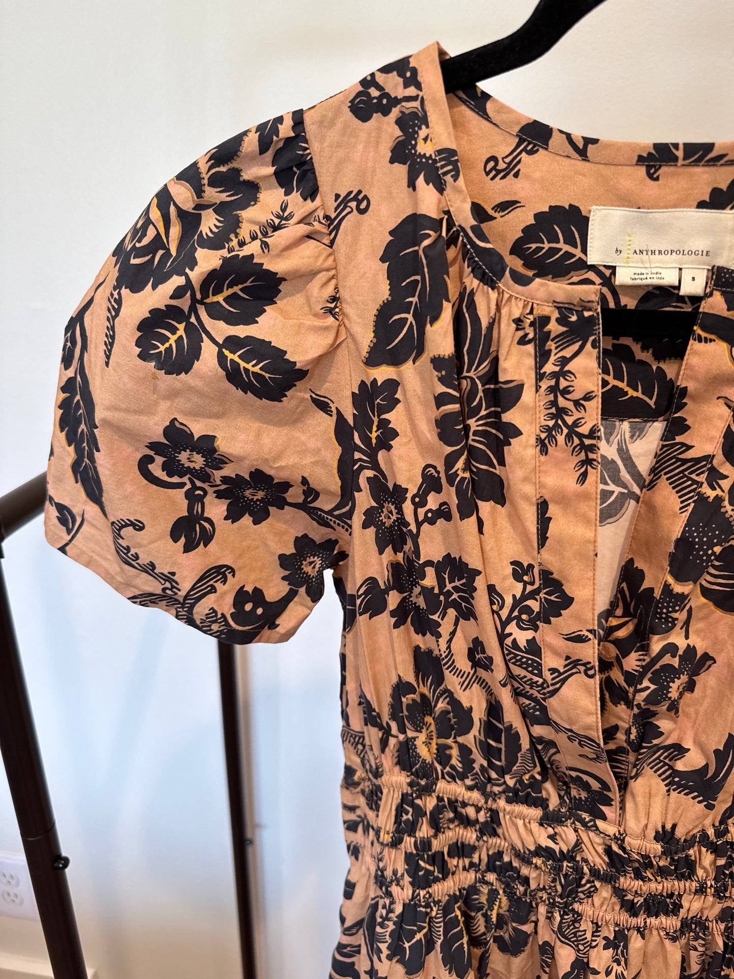 Anthropologie Floral Somerset Dress size S