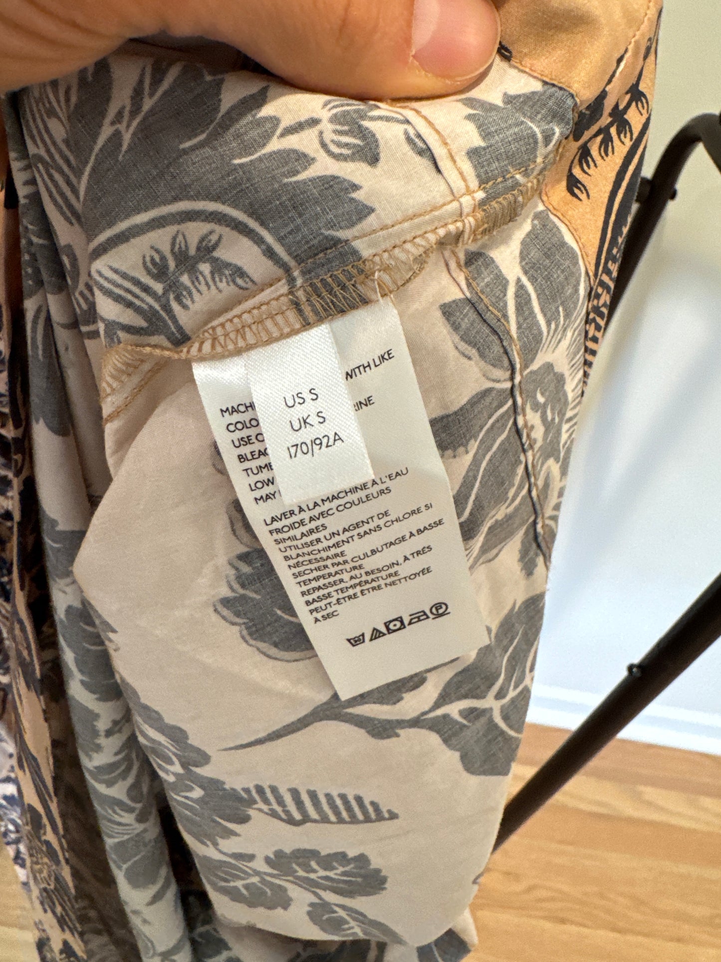 Anthropologie Floral Somerset Dress size S
