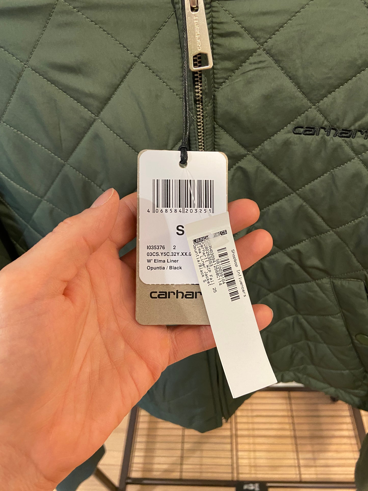 Carhartt WIP Elma Liner Jacket size S