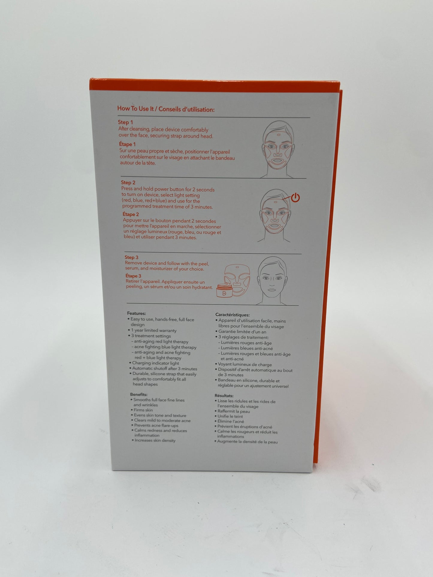 Dr. Dennis Gross DRx SpectraLite FaceWare Pro LED Red Light Therapy Masque