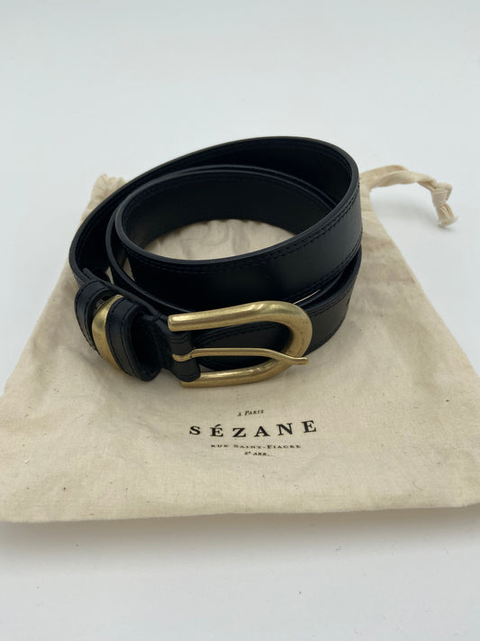 Sezane Taylor Belt Black size 95